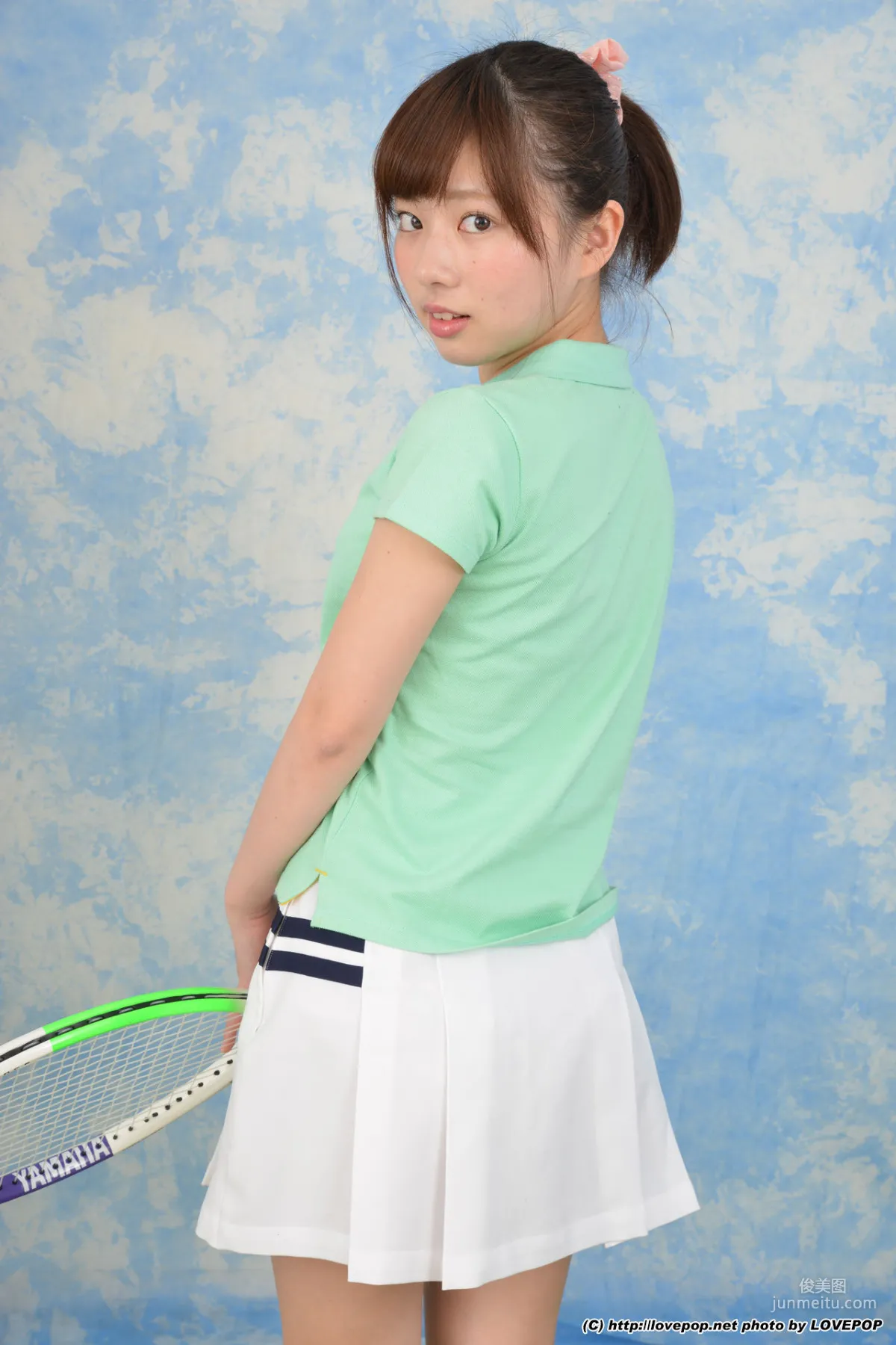 笹山りん《white cotton dazzling tennis edition - PPV》 [LOVEPOP] 寫真集 8