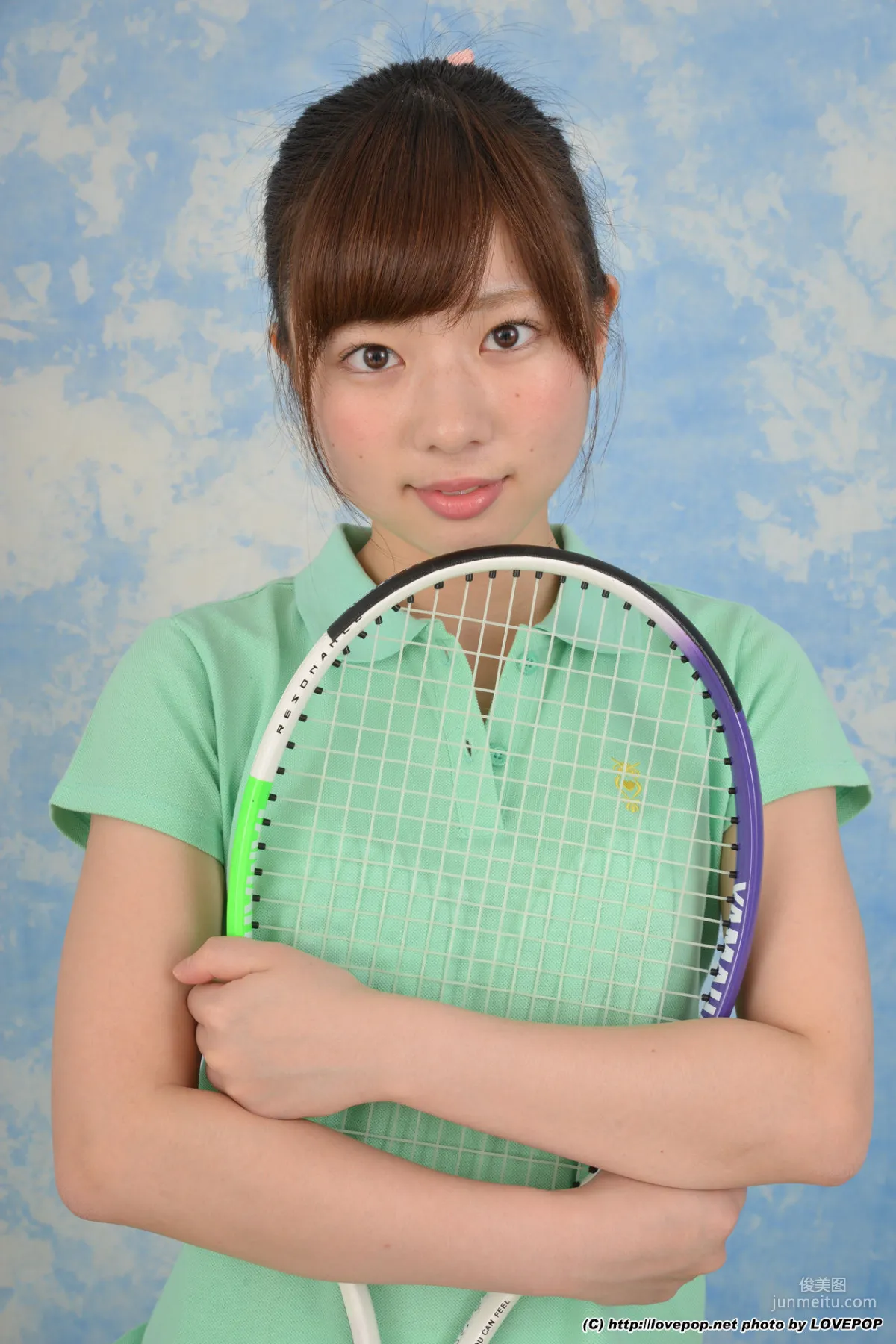 笹山りん《white cotton dazzling tennis edition - PPV》 [LOVEPOP] 寫真集 16