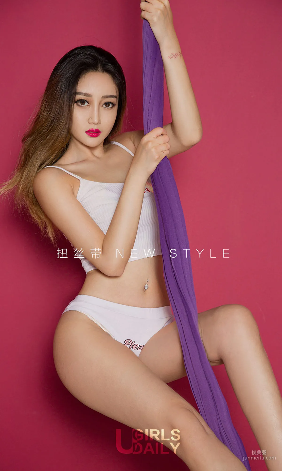 模特VIVI《性感扭丝带》 [尤果圈爱尤物] No.1240  写真集2