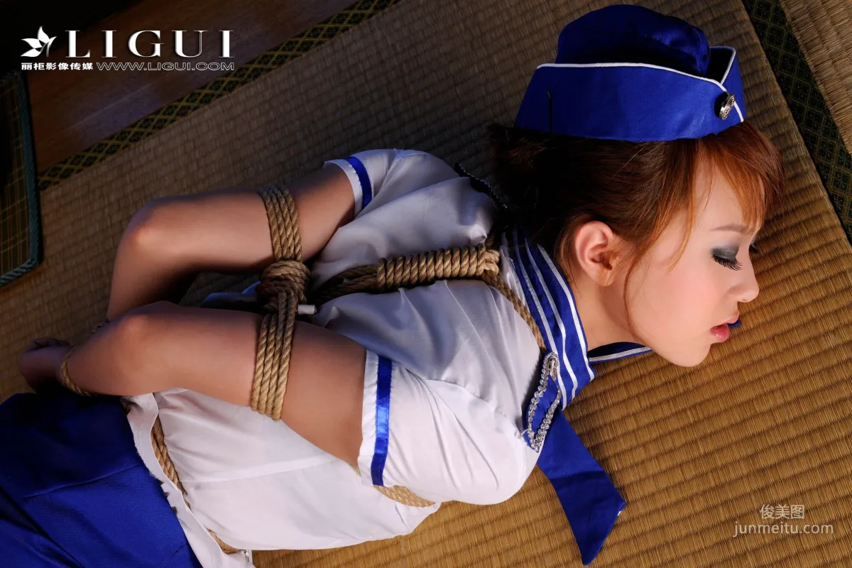 腿模桃子《空姐美束》 [麗櫃Liguil] 網絡麗人 寫真集 55