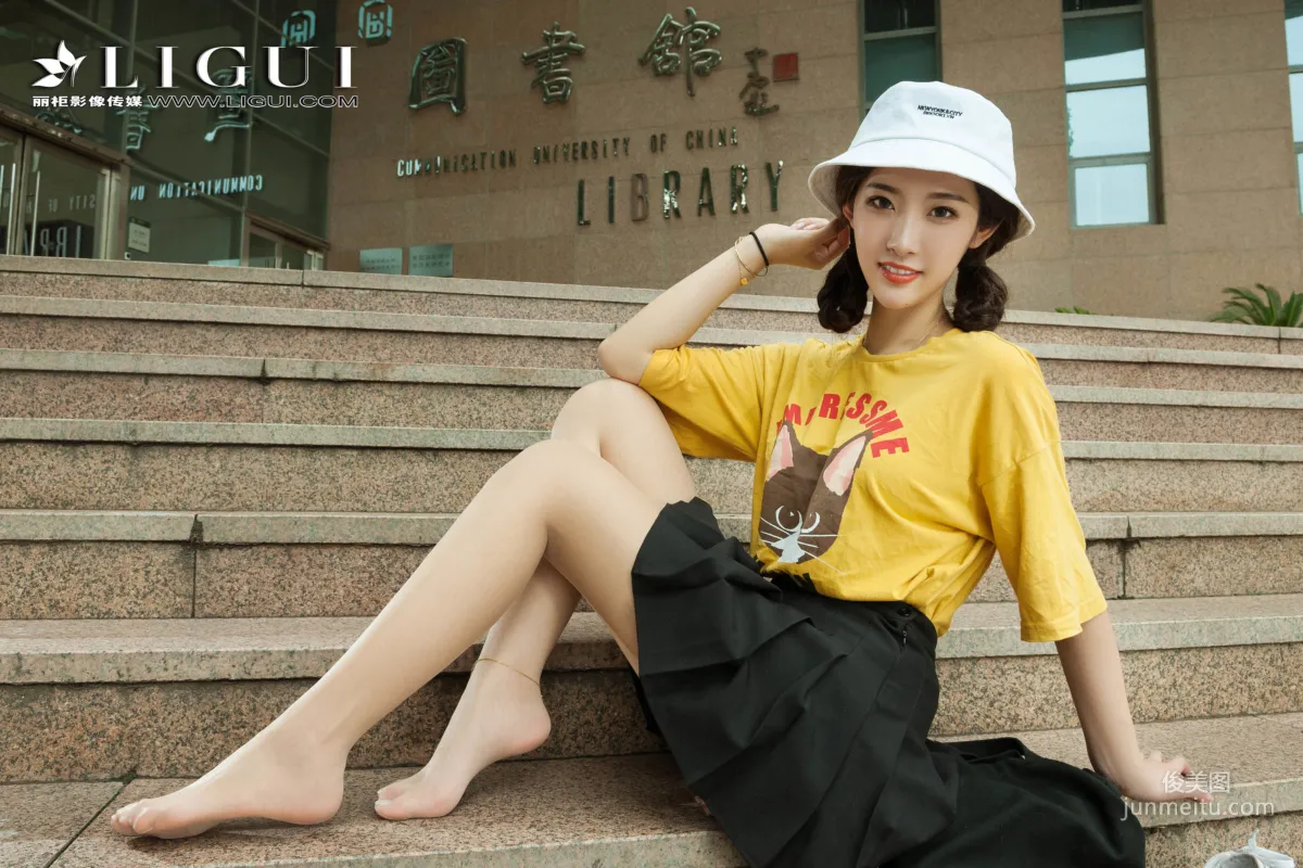 筱筱《街拍时尚少女》 [丽柜Ligui] 写真集50