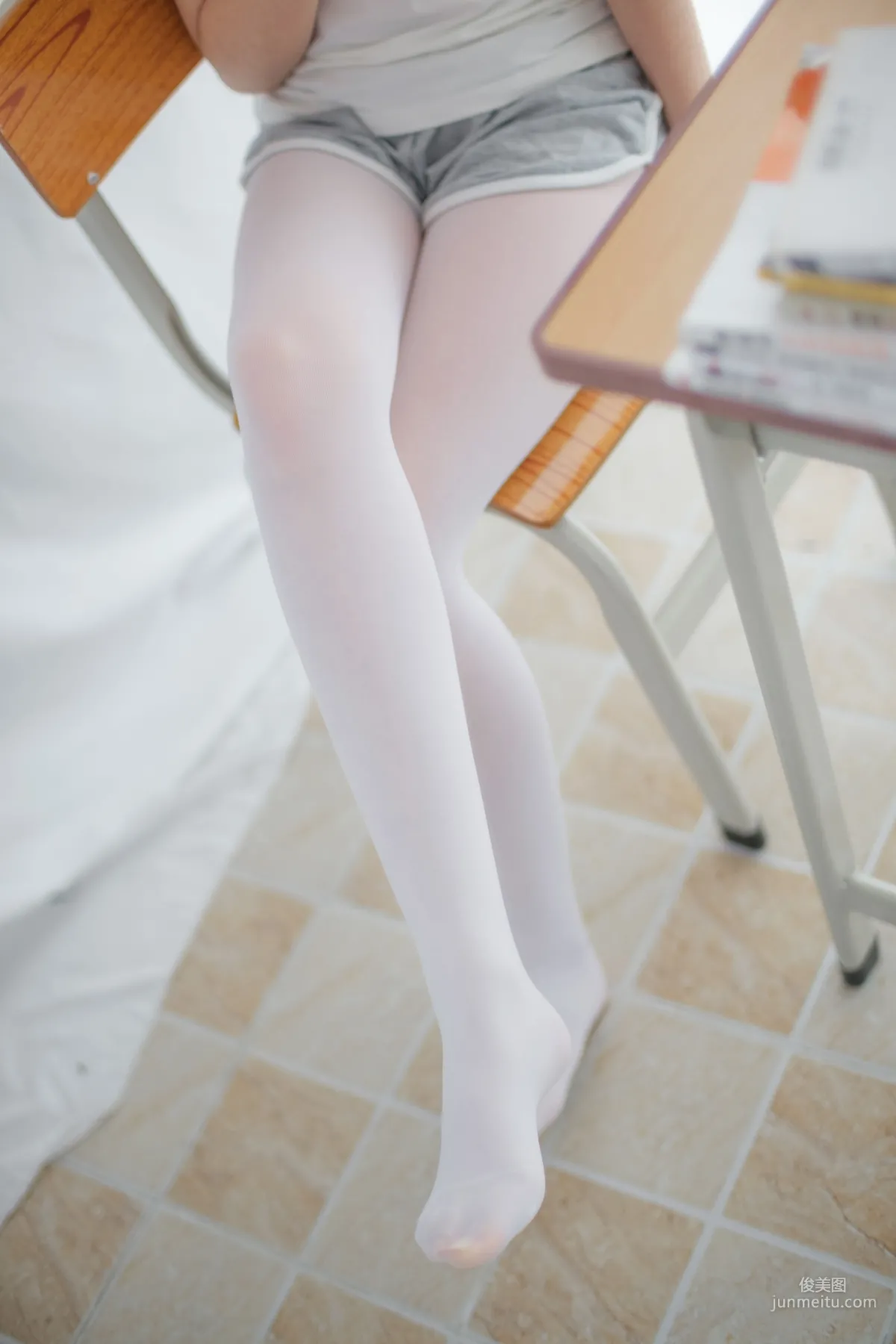 《JK白丝诱惑》 [森萝财团] R15-005 写真集1