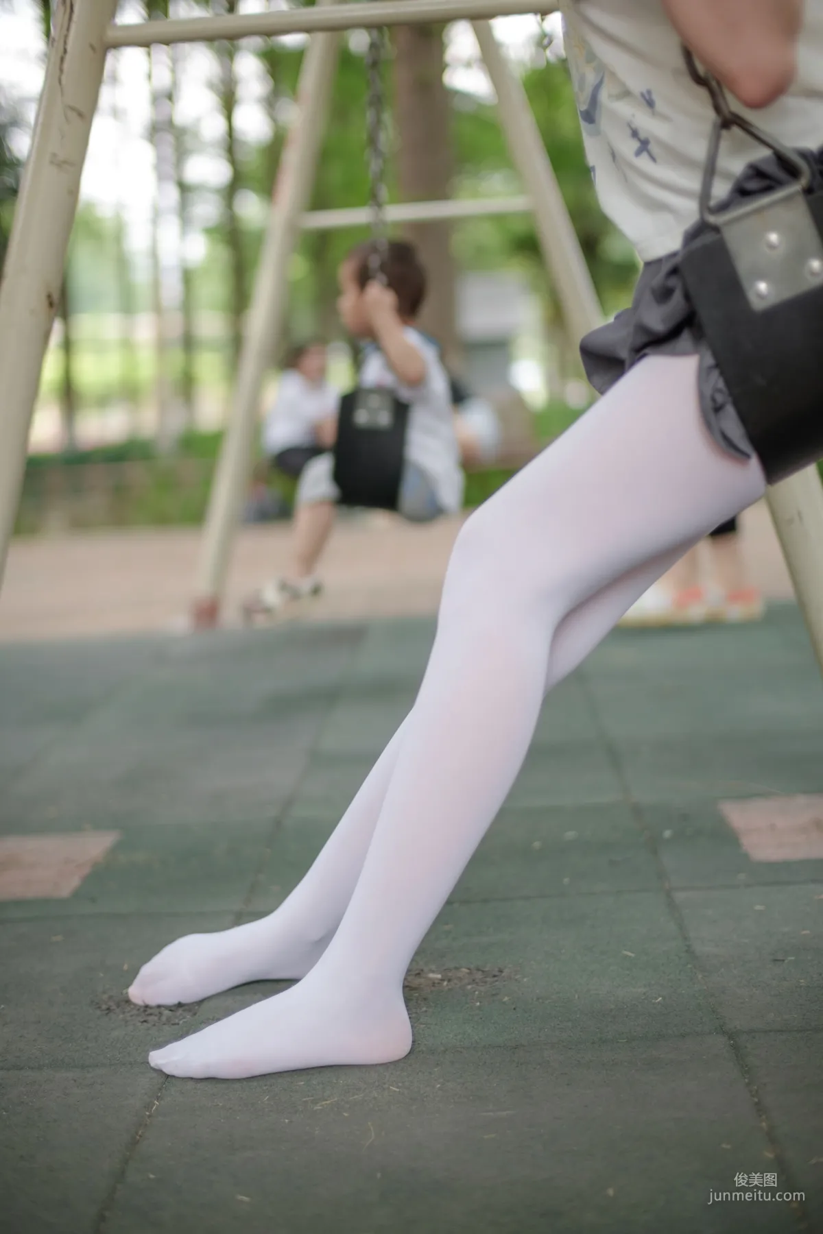 《白丝妹妹游园》 [森萝财团] R15-014 写真集55