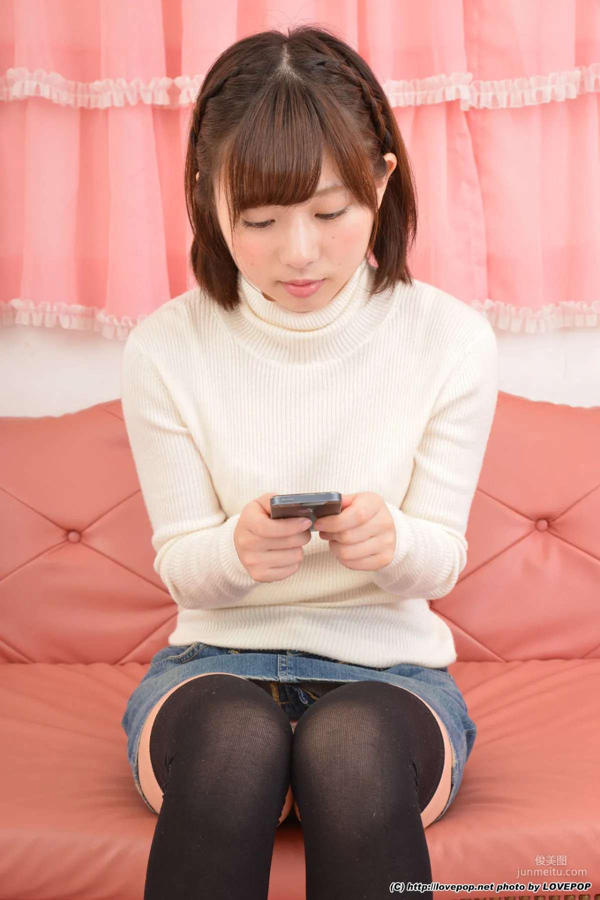 笹山りん《A fascinating triangular zone - PPV》 [LOVEPOP] 写真集1