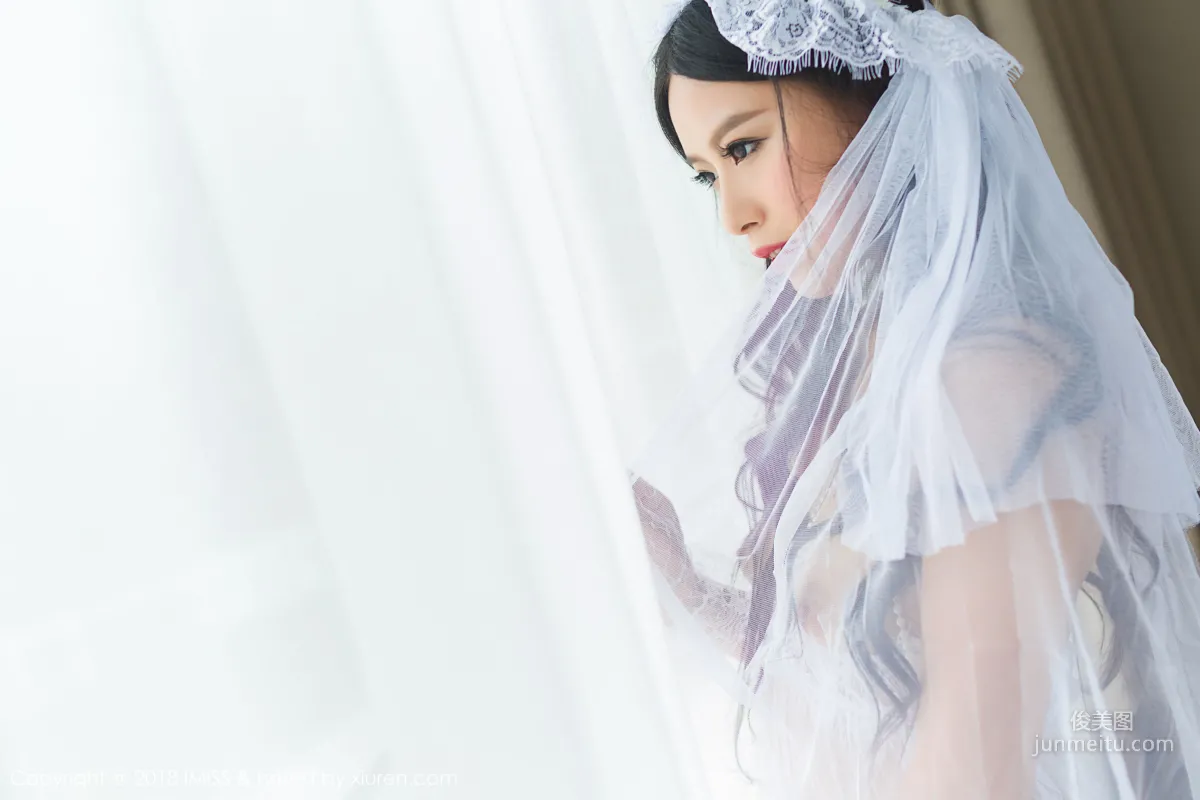語嫣Candy《異常的蕾絲婚紗誘惑》 [愛蜜社IMiss] Vol.290 寫真集 43