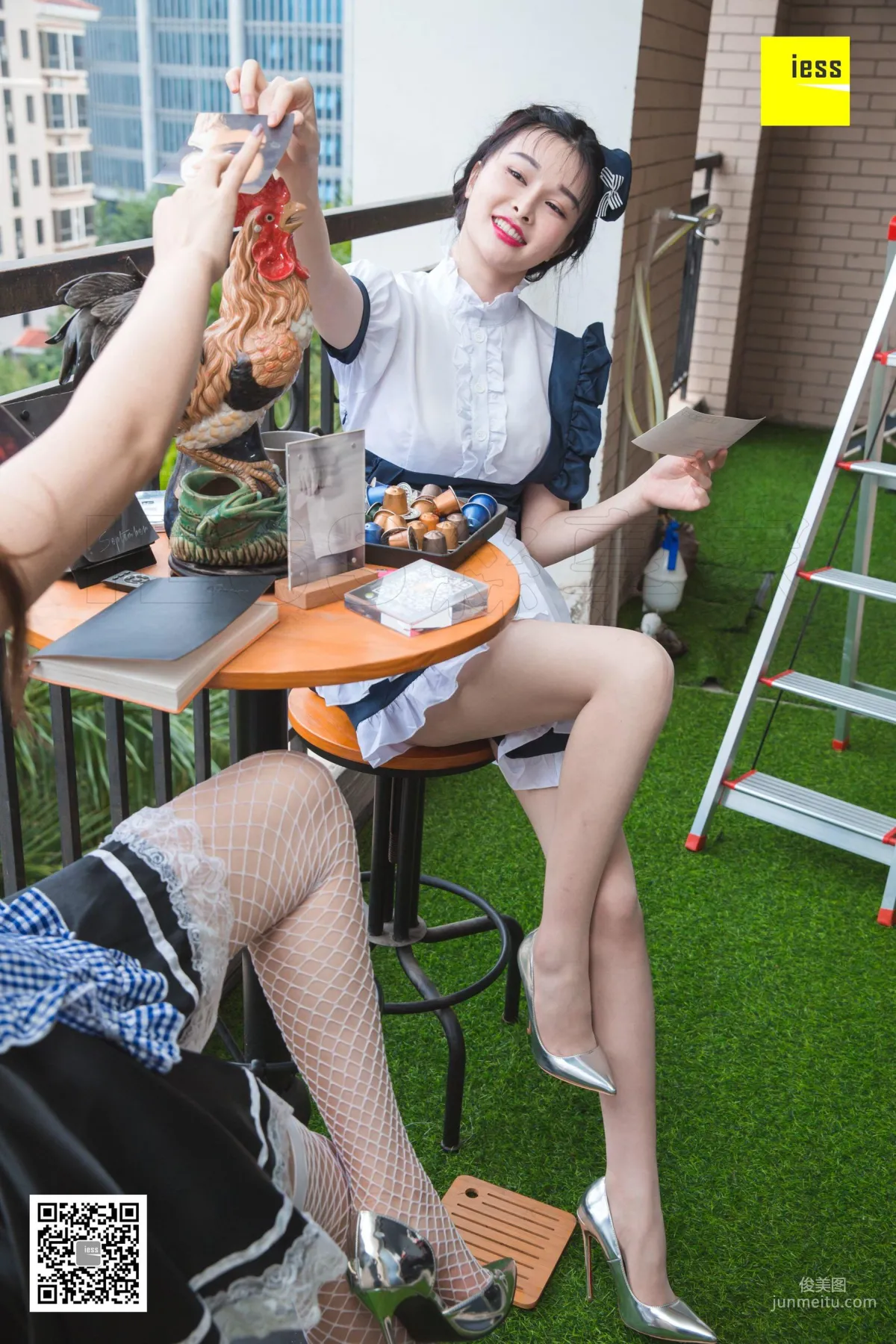 模特九妹&夢夢 《雙生女仆2》[異思趣向IESS] 寫真集 67