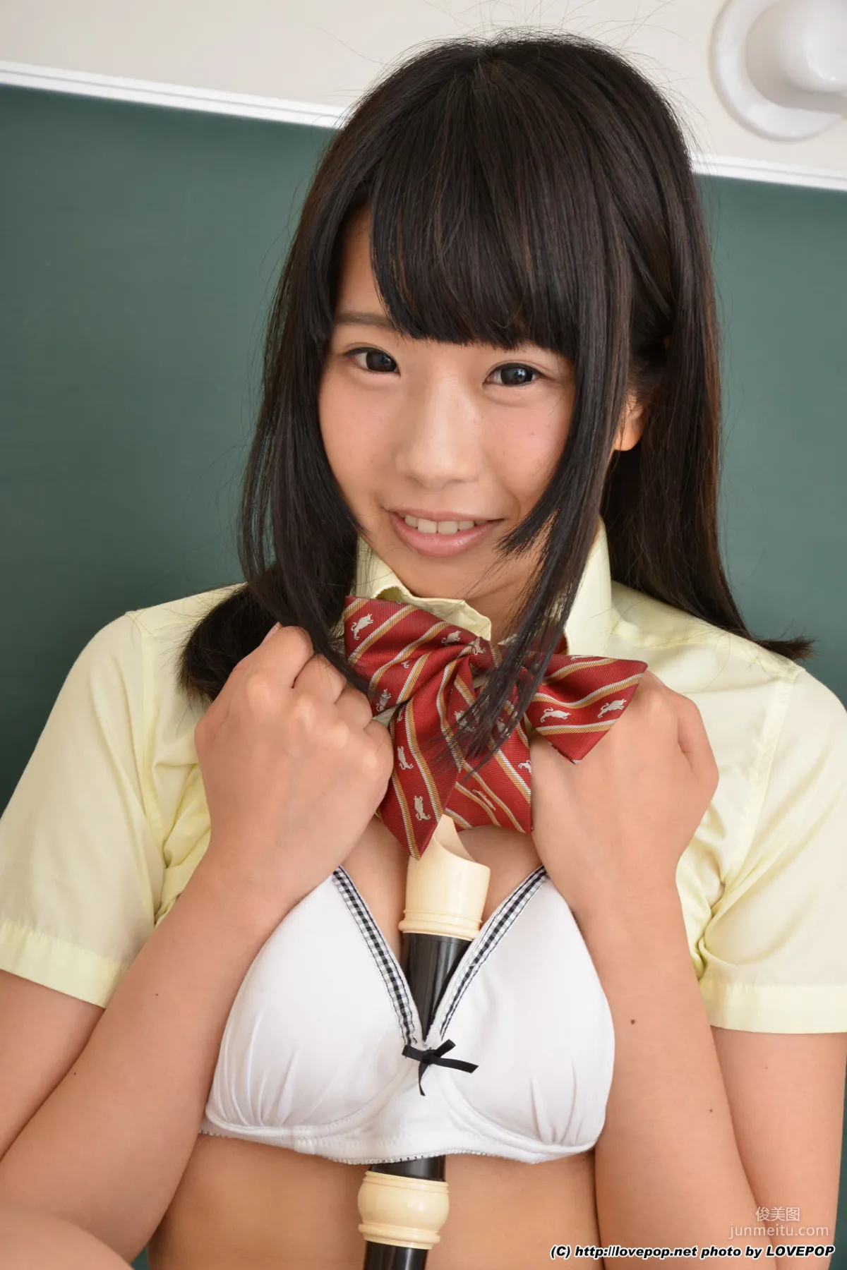 水嶋アリス《Uniform shirts - PPV》 [LOVEPOP] 寫真集 15