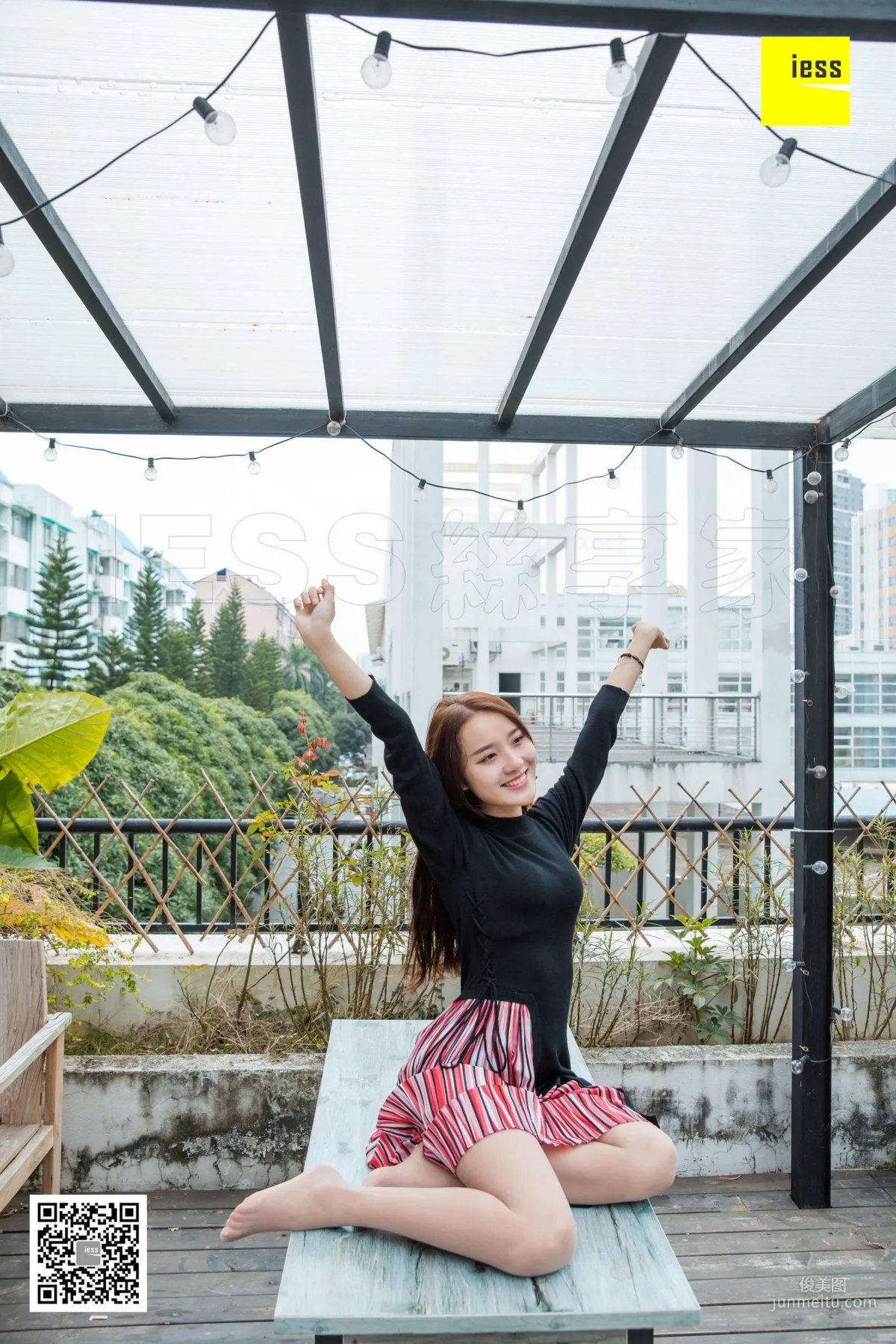 模特婉萍《婉萍的多肉花园》 [异思趣向IESS] 写真集72