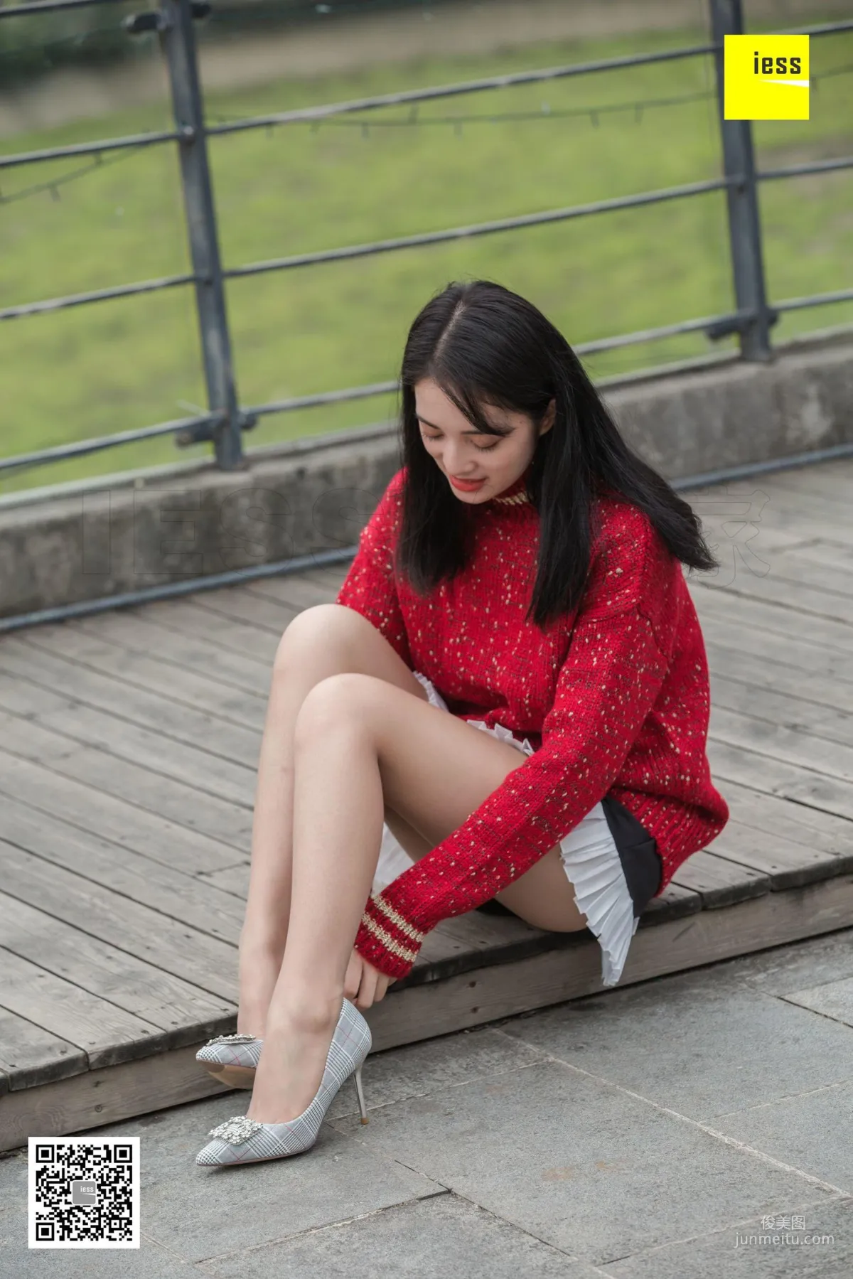 模特姗姗《街拍姗姗和小助理》 [異思趣向IESS] 寫真集 60