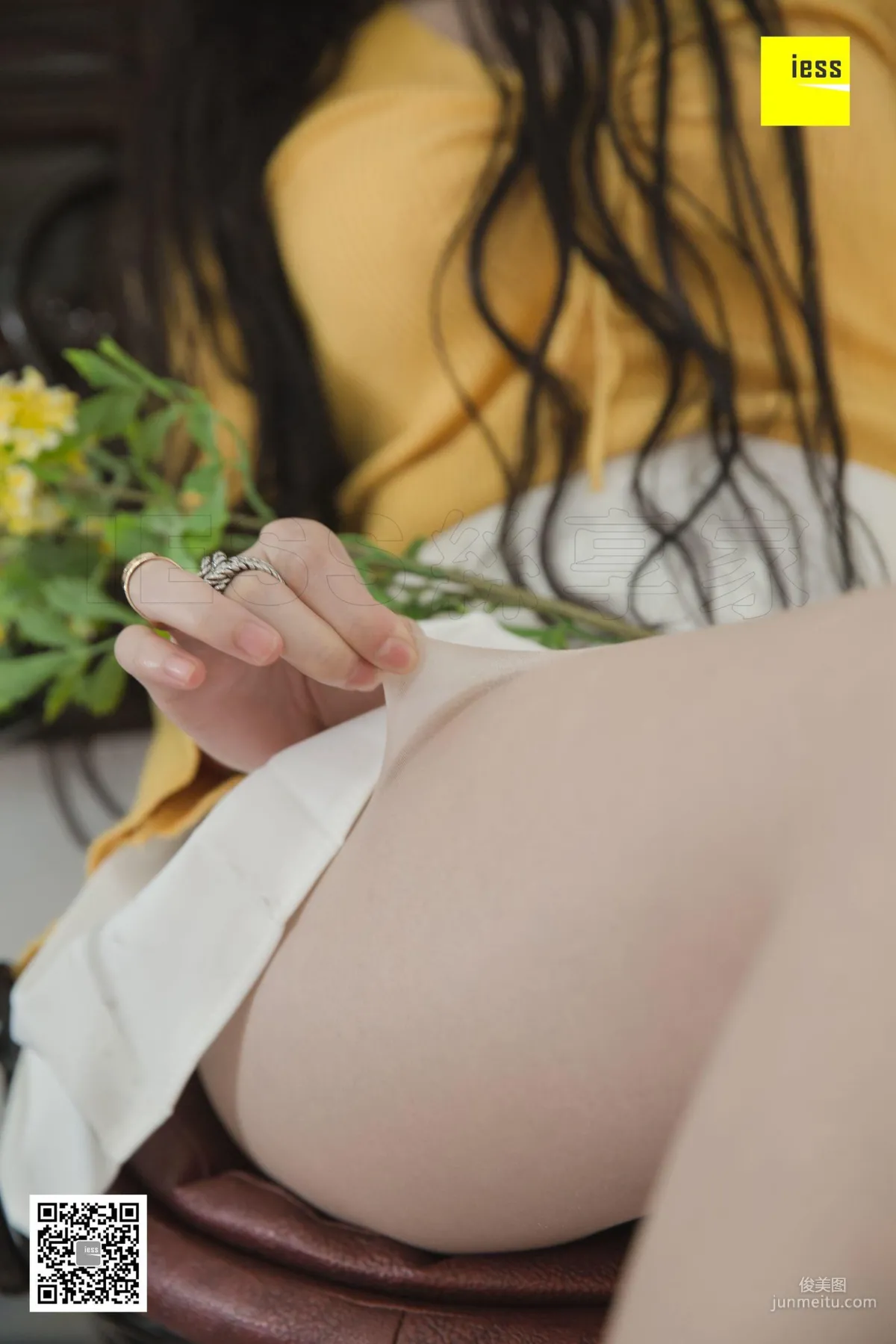 模特夢夢《夢夢仙女系白色短裙》 [異思趣向IESS] 寫真集 50