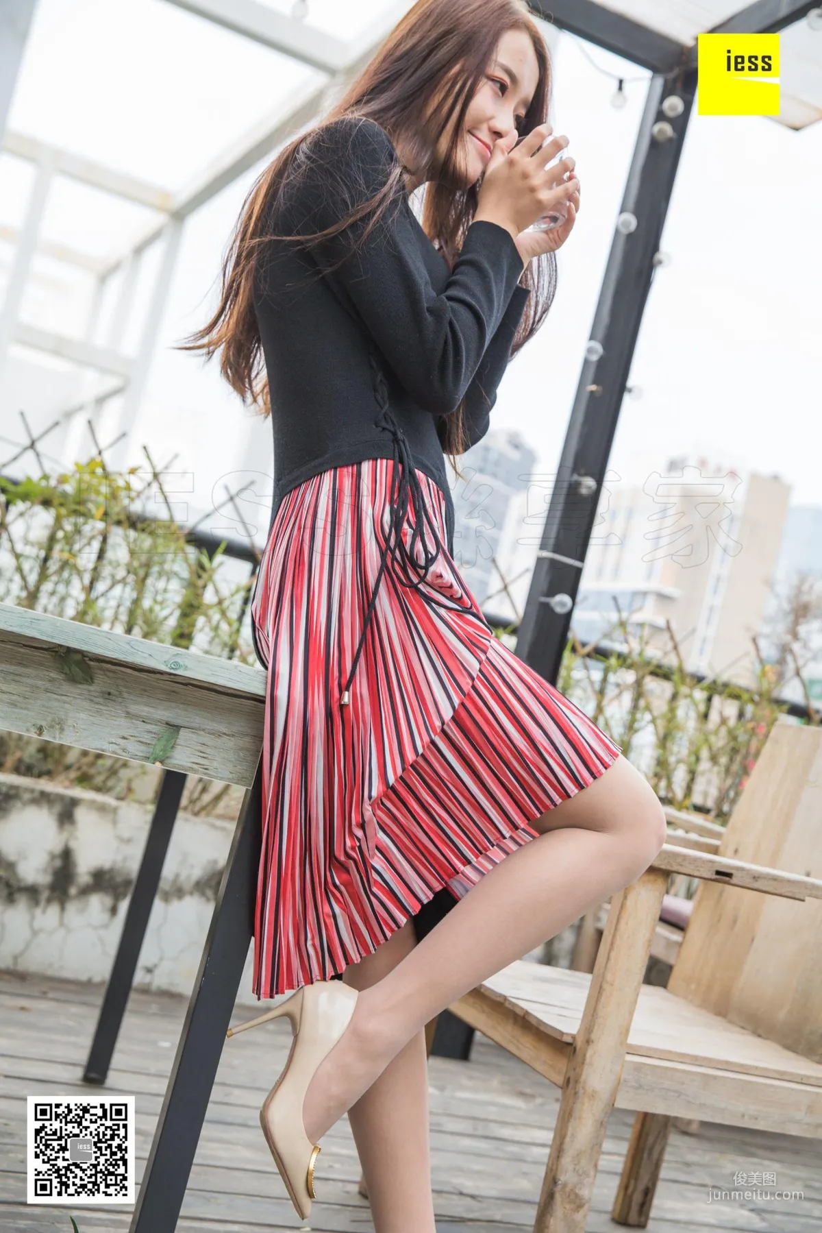 模特婉萍《婉萍的多肉花园》 [异思趣向IESS] 写真集43