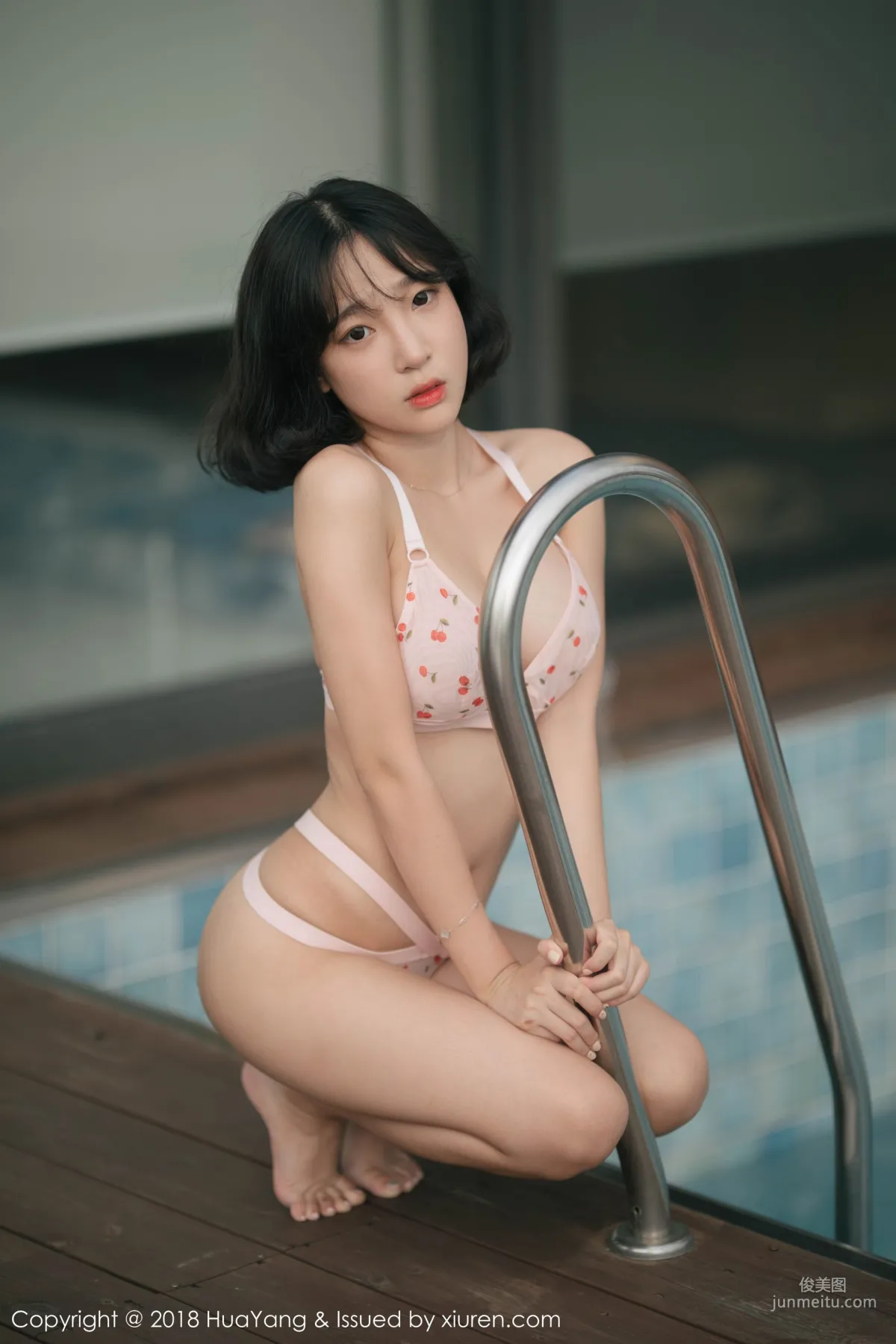 模特_卿卿《韓國妹子》 [花漾HuaYang] Vol.085 寫真集 37