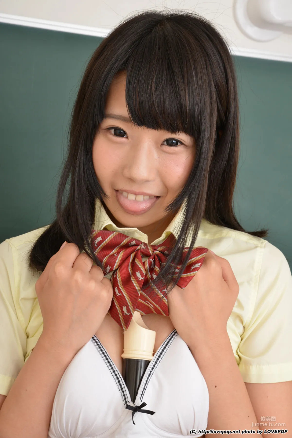 水嶋アリス《Uniform shirts - PPV》 [LOVEPOP] 寫真集 16