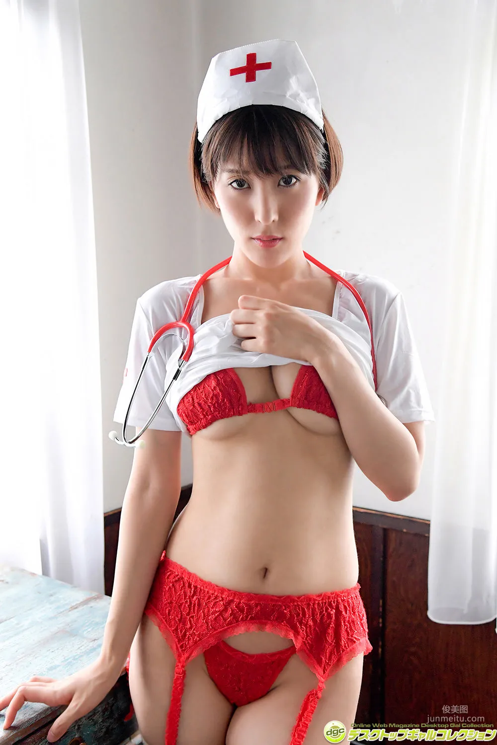 朝比奈祐未《自慢のエロボディにカメラがイン・アウト！》 [DGC] 寫真集 26