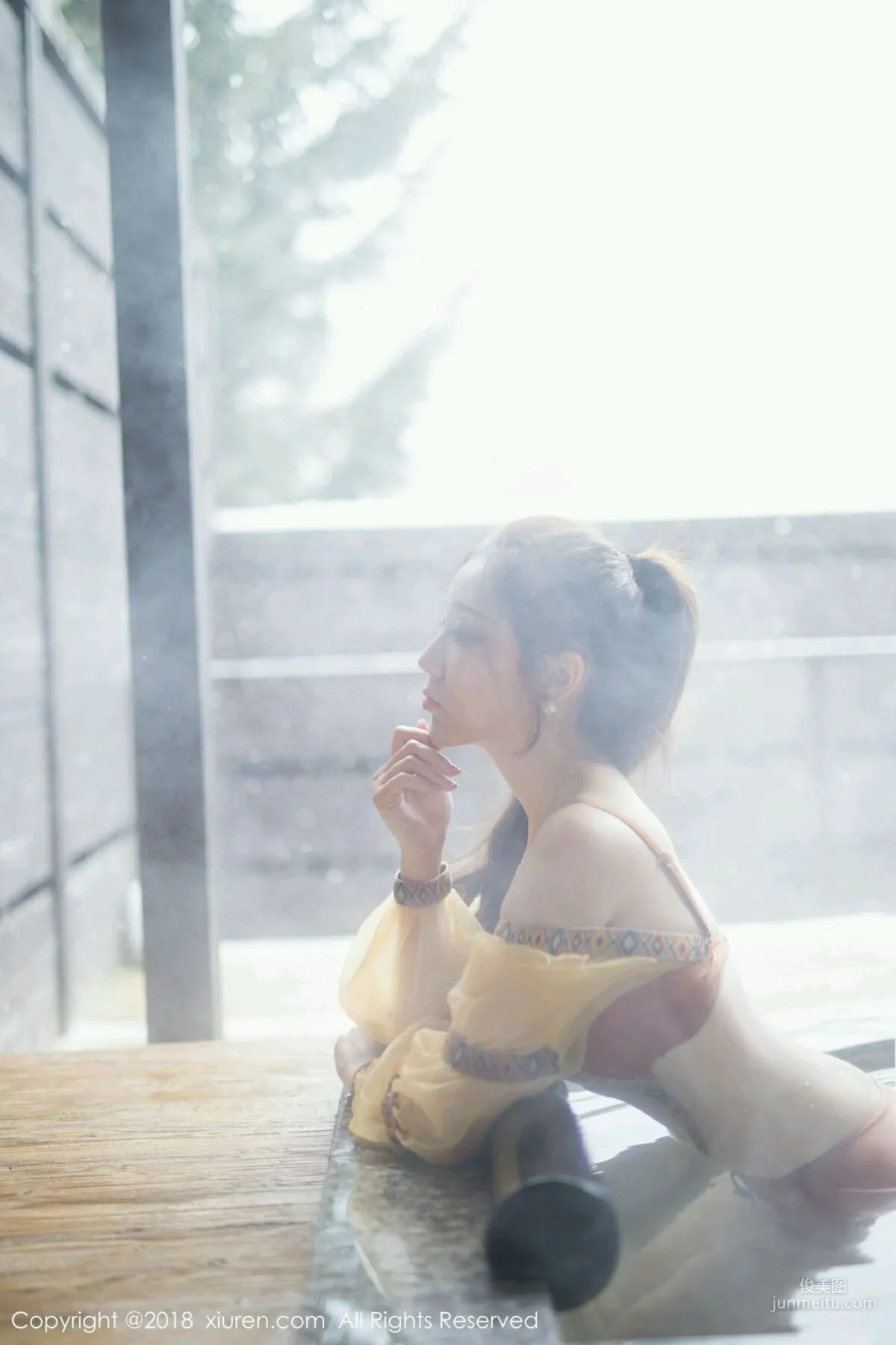 淼淼萌萌哒《極品麗質女神》 [秀人XIUREN] No.1236 寫真集 51