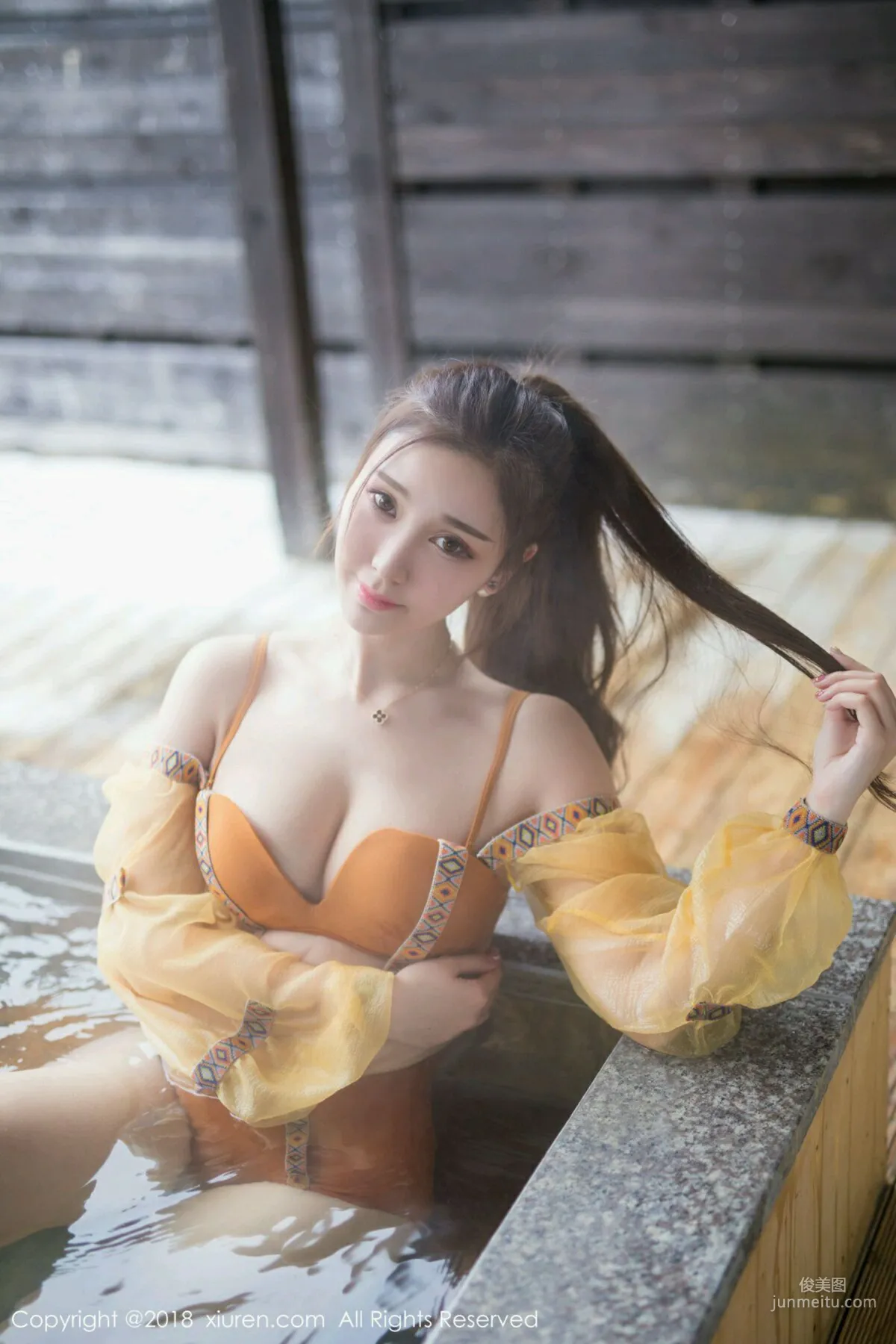 淼淼萌萌哒《極品麗質女神》 [秀人XIUREN] No.1236 寫真集 46