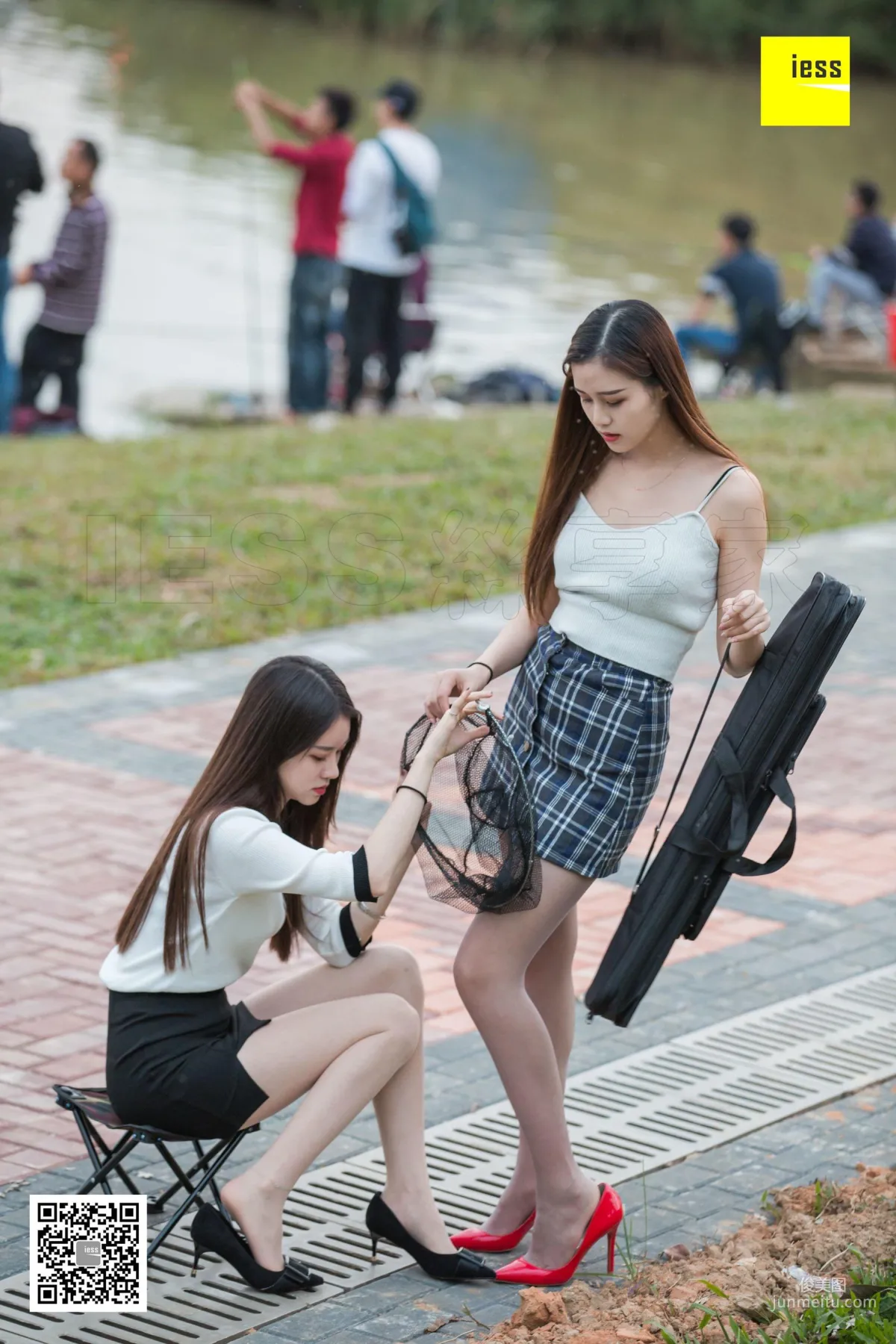 模特佳佳&九妹 《釣魚還是釣絲？2》 [異思趣向IESS] 寫真集 10