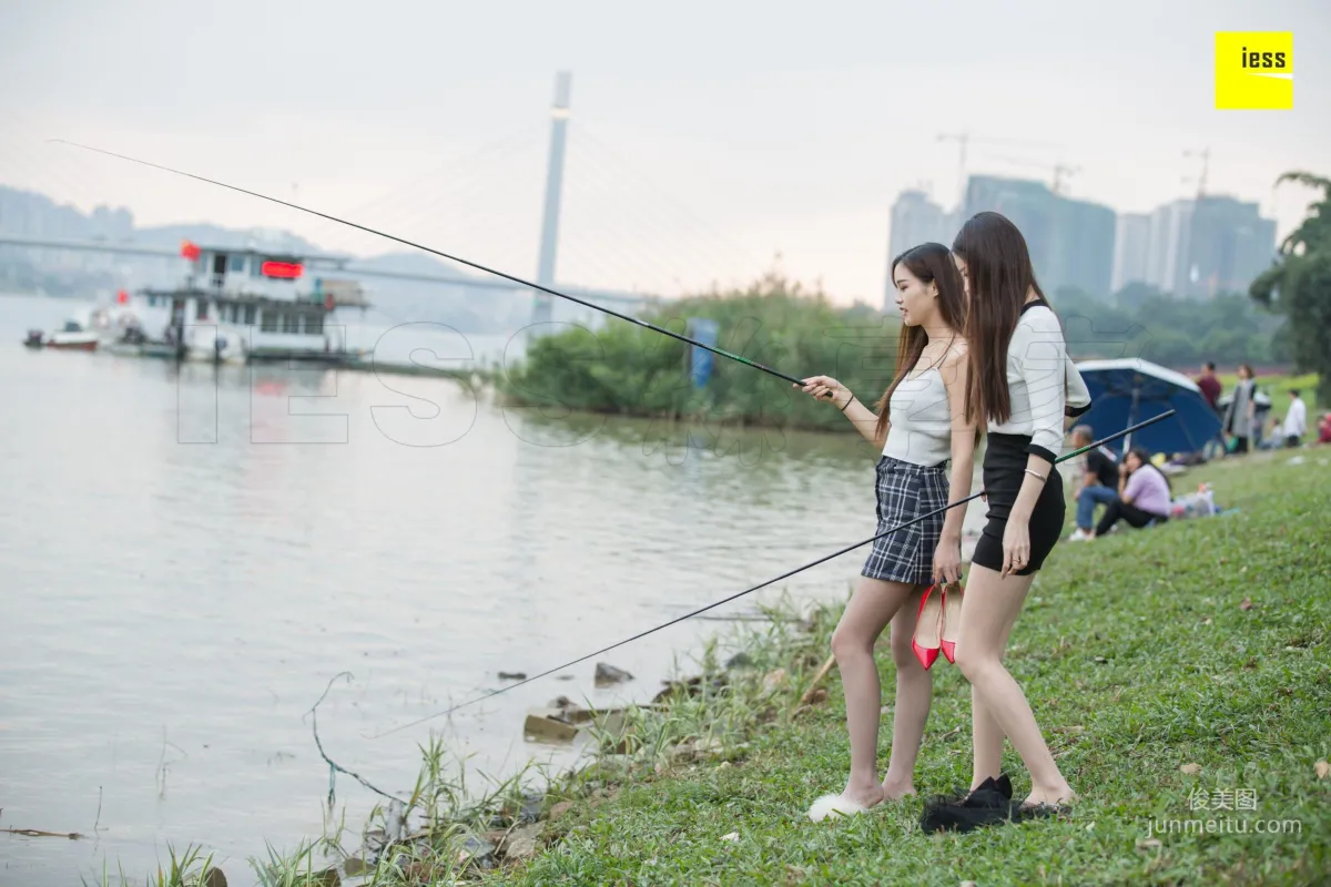 模特佳佳&九妹 《釣魚還是釣絲？》 [異思趣向IESS] 寫真集 47