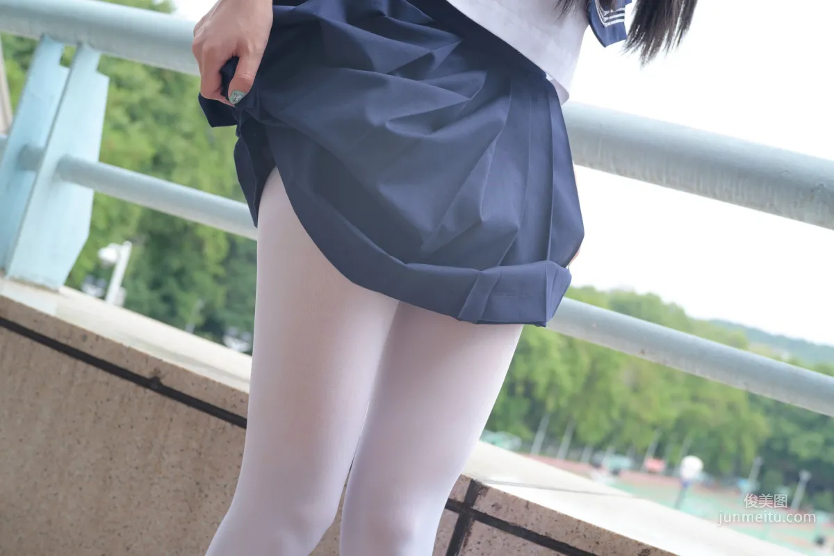 《高中女生JK白絲外拍》 [森蘿财團] BETA-004 寫真集 67