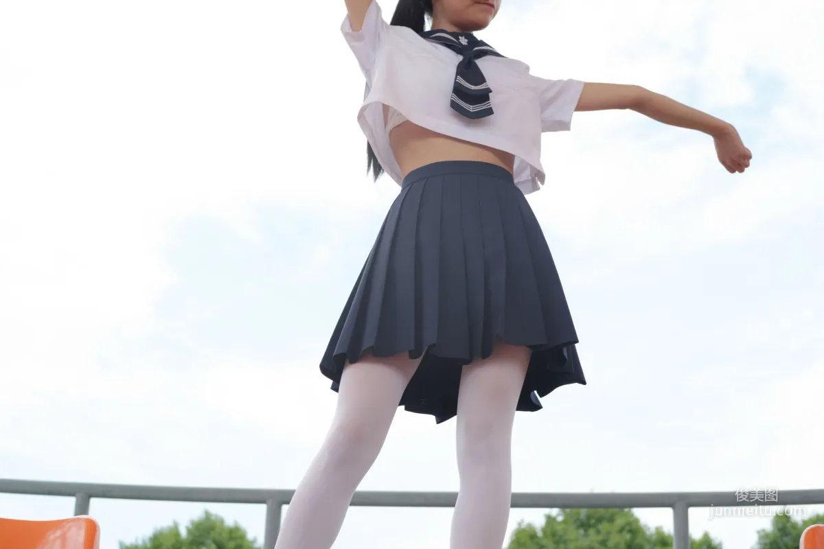 《高中女生JK白絲外拍》 [森蘿财團] BETA-004 寫真集 83