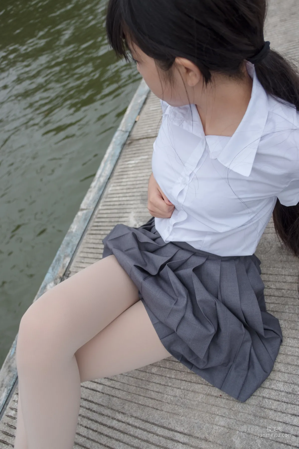 《女生的白衬衣诱惑》 [森萝财团] BETA-005 写真集49
