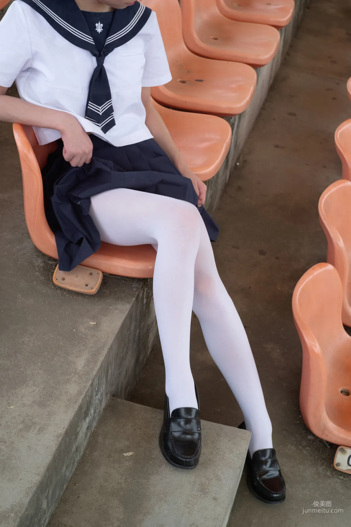 《高中女生JK白絲外拍》 [森蘿财團] BETA-004 寫真集 85