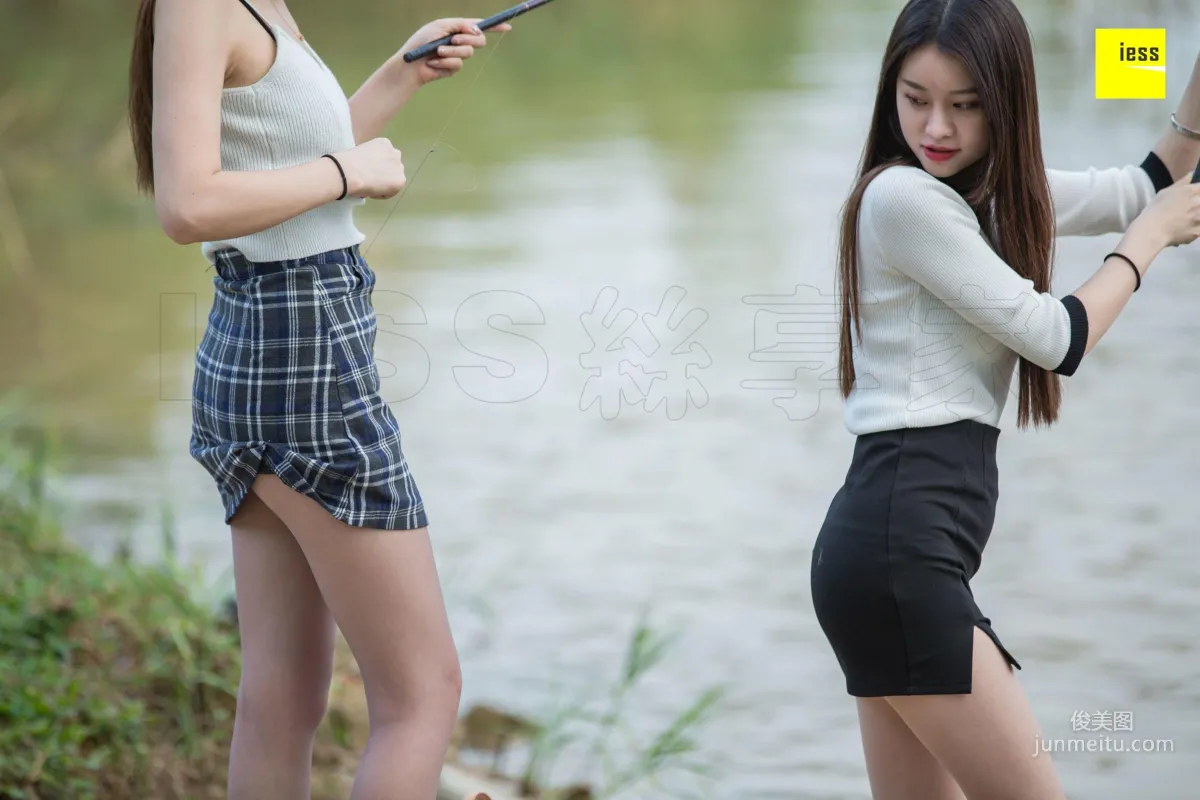 模特佳佳&九妹 《釣魚還是釣絲？》 [異思趣向IESS] 寫真集 45