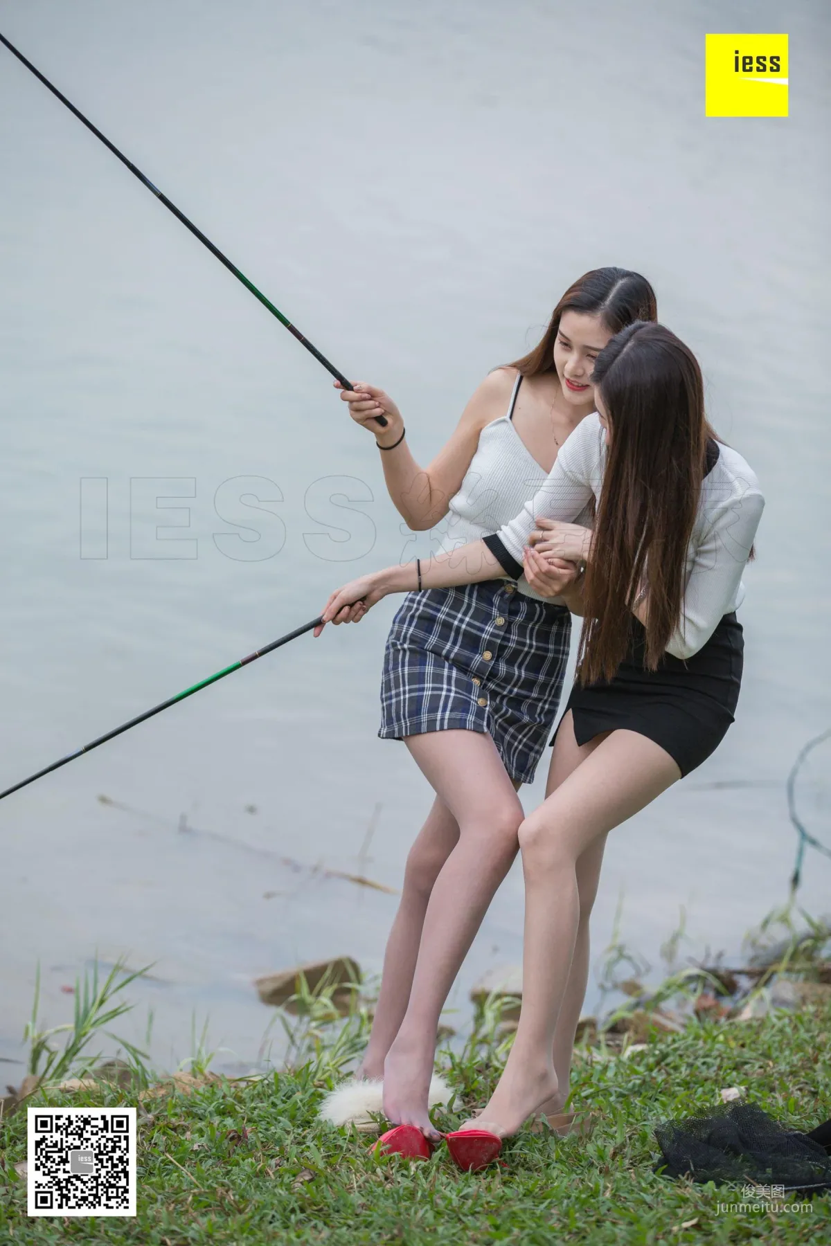 模特佳佳&九妹 《釣魚還是釣絲？》 [異思趣向IESS] 寫真集 61