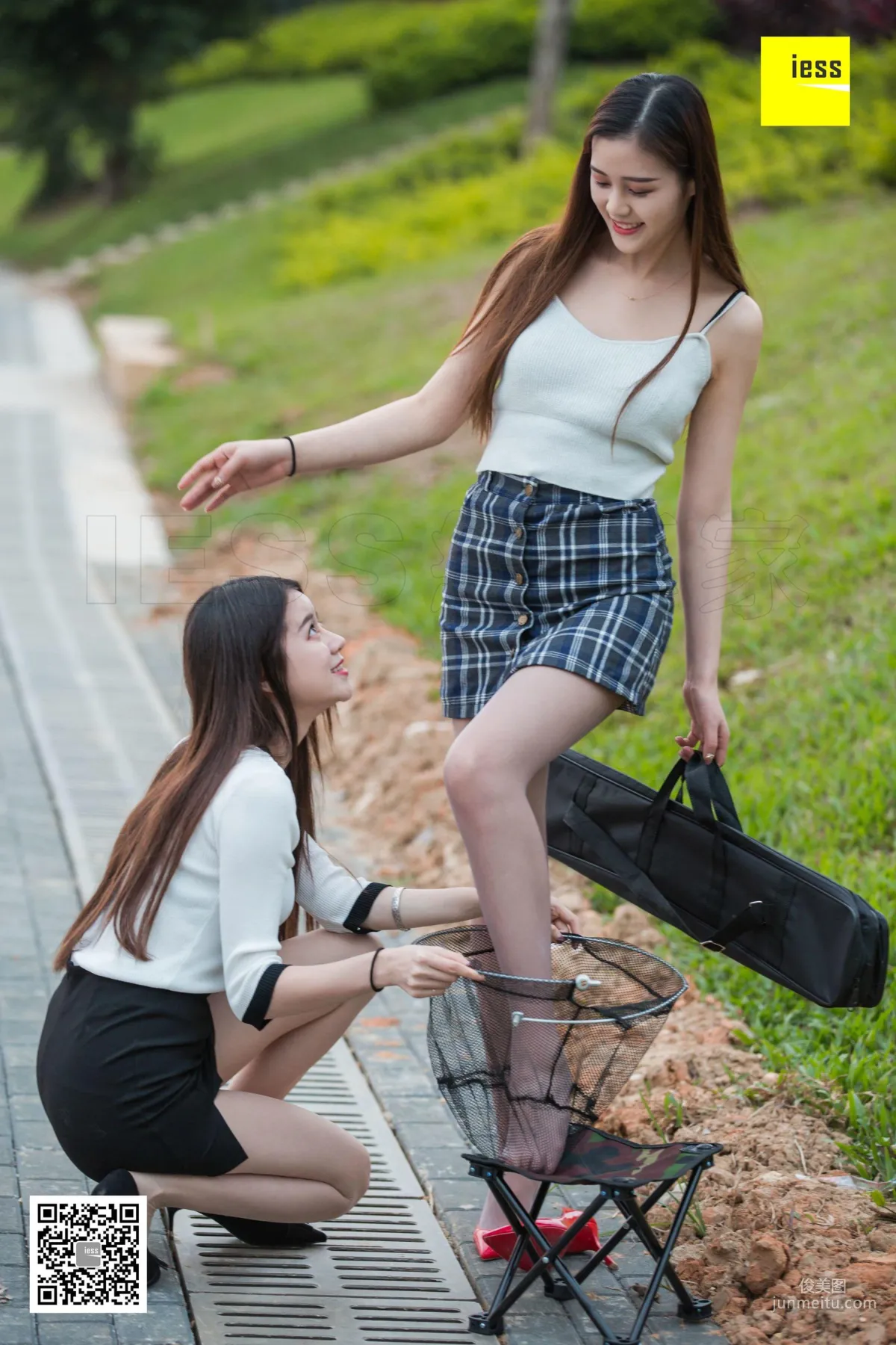 模特佳佳&九妹 《釣魚還是釣絲？2》 [異思趣向IESS] 寫真集 6