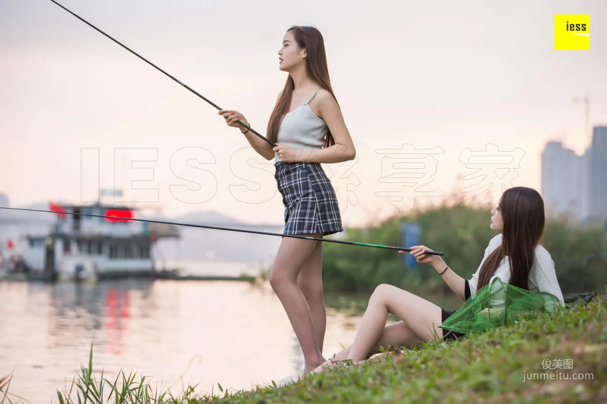 模特佳佳&九妹 《釣魚還是釣絲？》 [異思趣向IESS] 寫真集 94