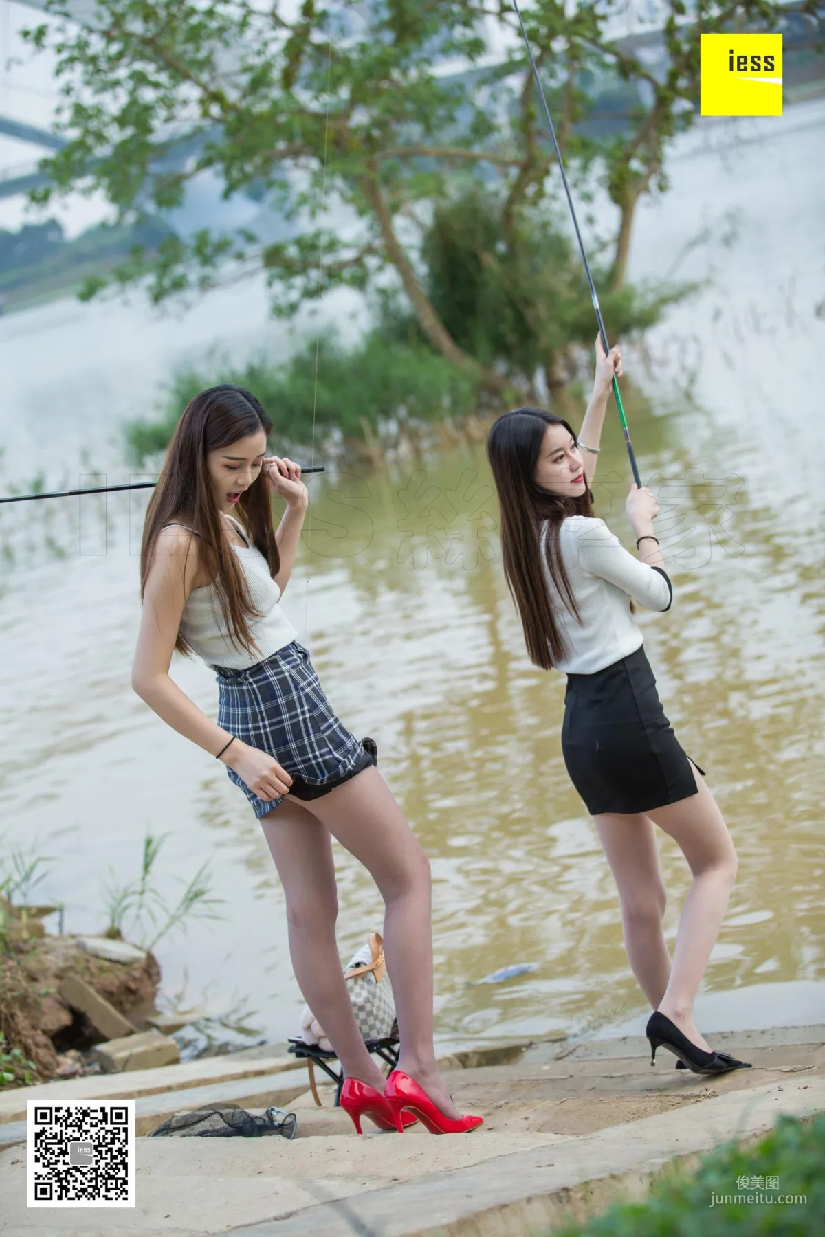 模特佳佳&九妹 《釣魚還是釣絲？》 [異思趣向IESS] 寫真集 56