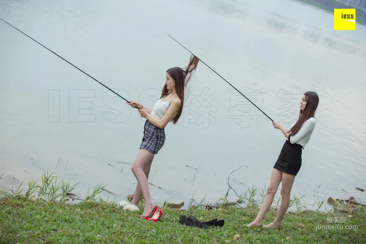 模特佳佳&九妹 《釣魚還是釣絲？》 [異思趣向IESS] 寫真集 55