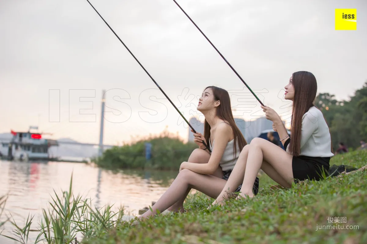 模特佳佳&九妹 《釣魚還是釣絲？》 [異思趣向IESS] 寫真集 79