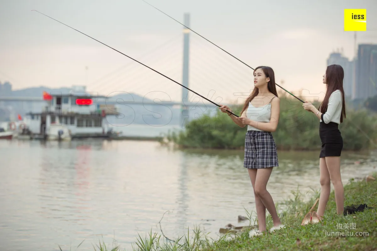 模特佳佳&九妹 《釣魚還是釣絲？》 [異思趣向IESS] 寫真集 50