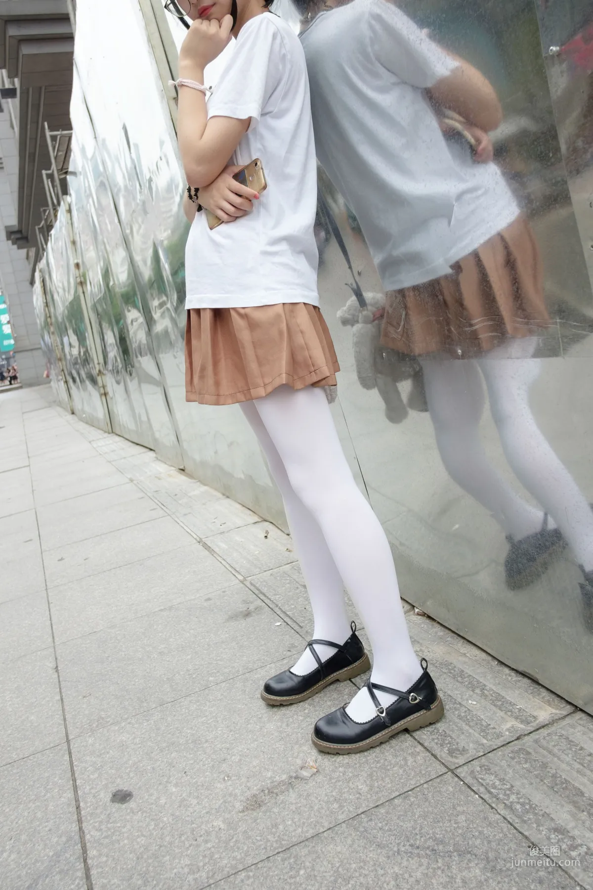 《高中女生JK白絲外拍》 [森蘿财團] BETA-004 寫真集 5