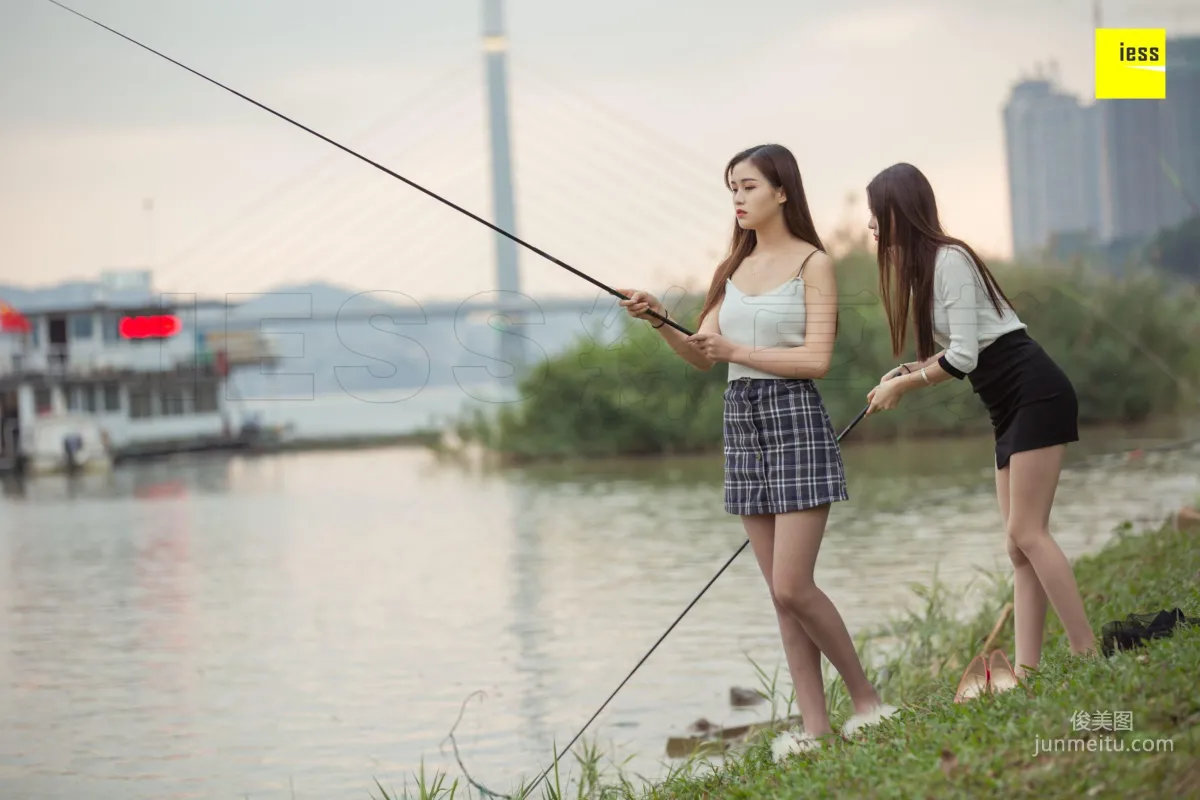 模特佳佳&九妹 《釣魚還是釣絲？》 [異思趣向IESS] 寫真集 49