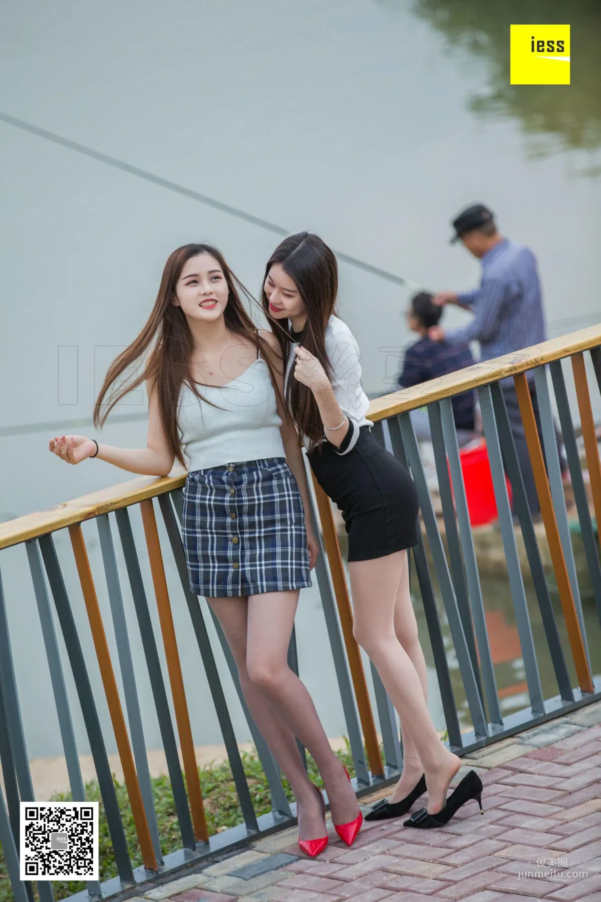 模特佳佳&九妹 《釣魚還是釣絲？2》 [異思趣向IESS] 寫真集 77