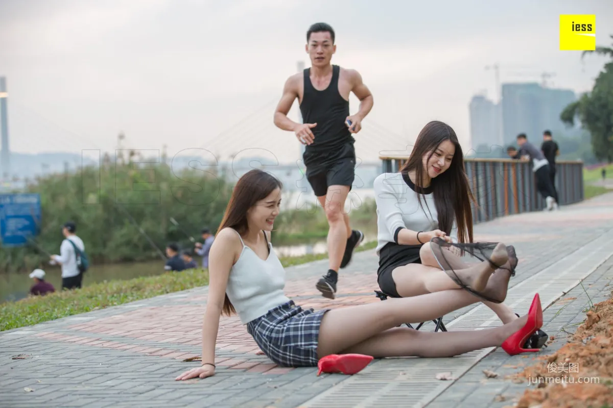 模特佳佳&九妹 《釣魚還是釣絲？2》 [異思趣向IESS] 寫真集 39