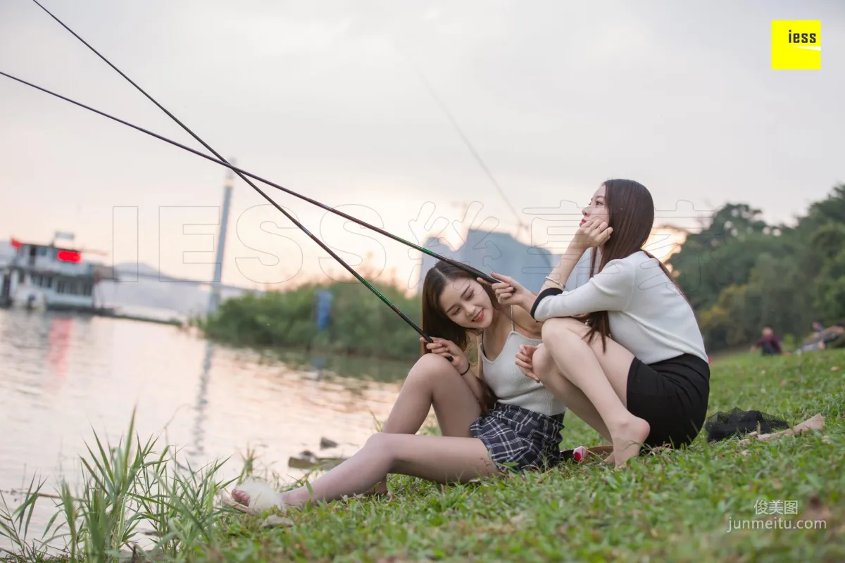 模特佳佳&九妹 《釣魚還是釣絲？》 [異思趣向IESS] 寫真集 75