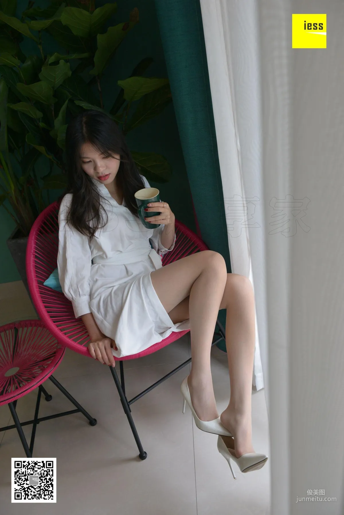 模特七七 《七七的仙女白裙》 [異思趣向IESS] 寫真集 80