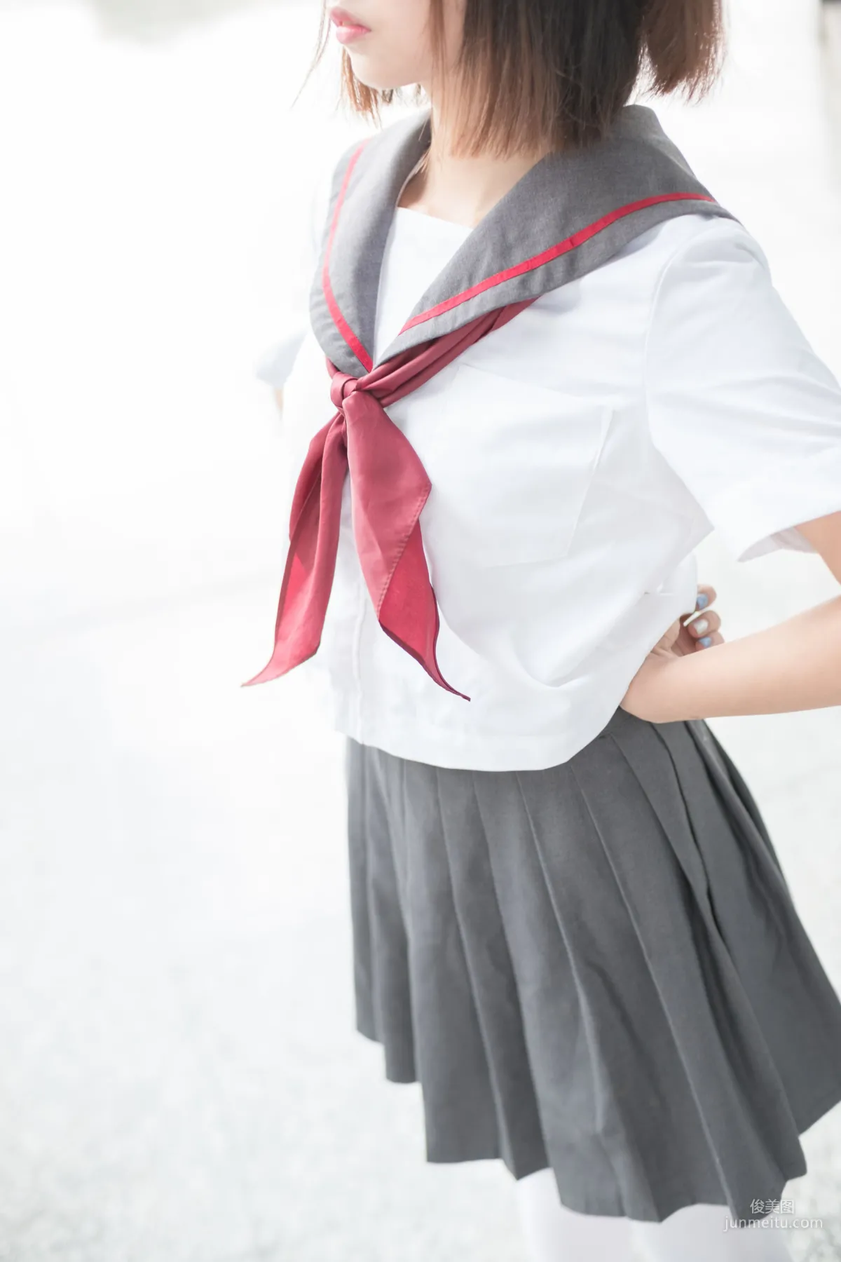 《阿玲妹纸JK白丝》 [森萝财团] BETA-003 写真集9
