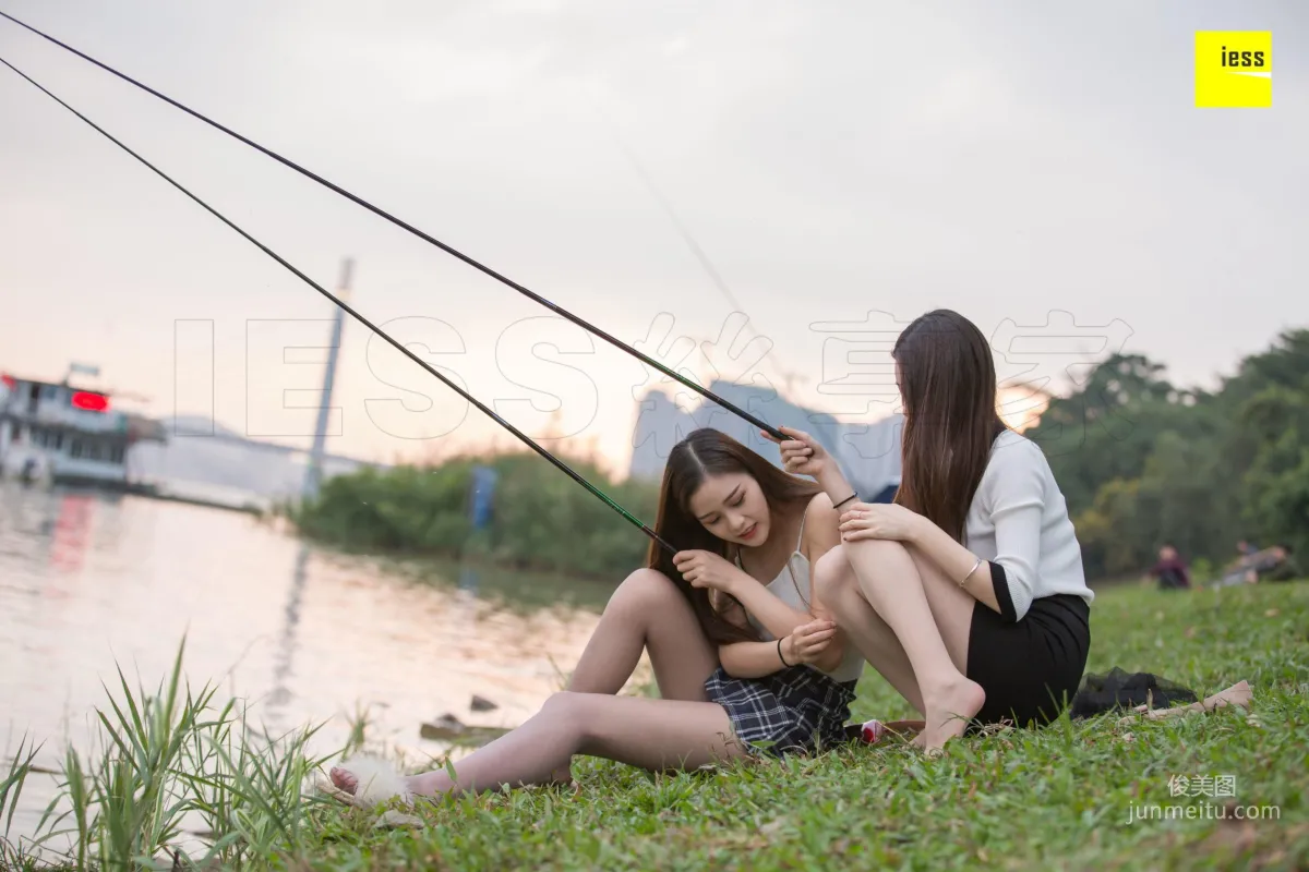 模特佳佳&九妹 《釣魚還是釣絲？》 [異思趣向IESS] 寫真集 76