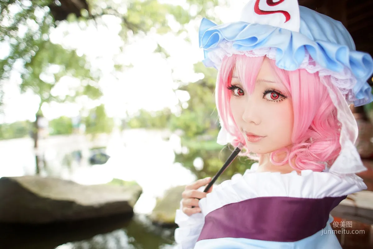 Ely 《東方Project》Saigyouji Yuyuko(西行寺幽々子) 寫真集 18