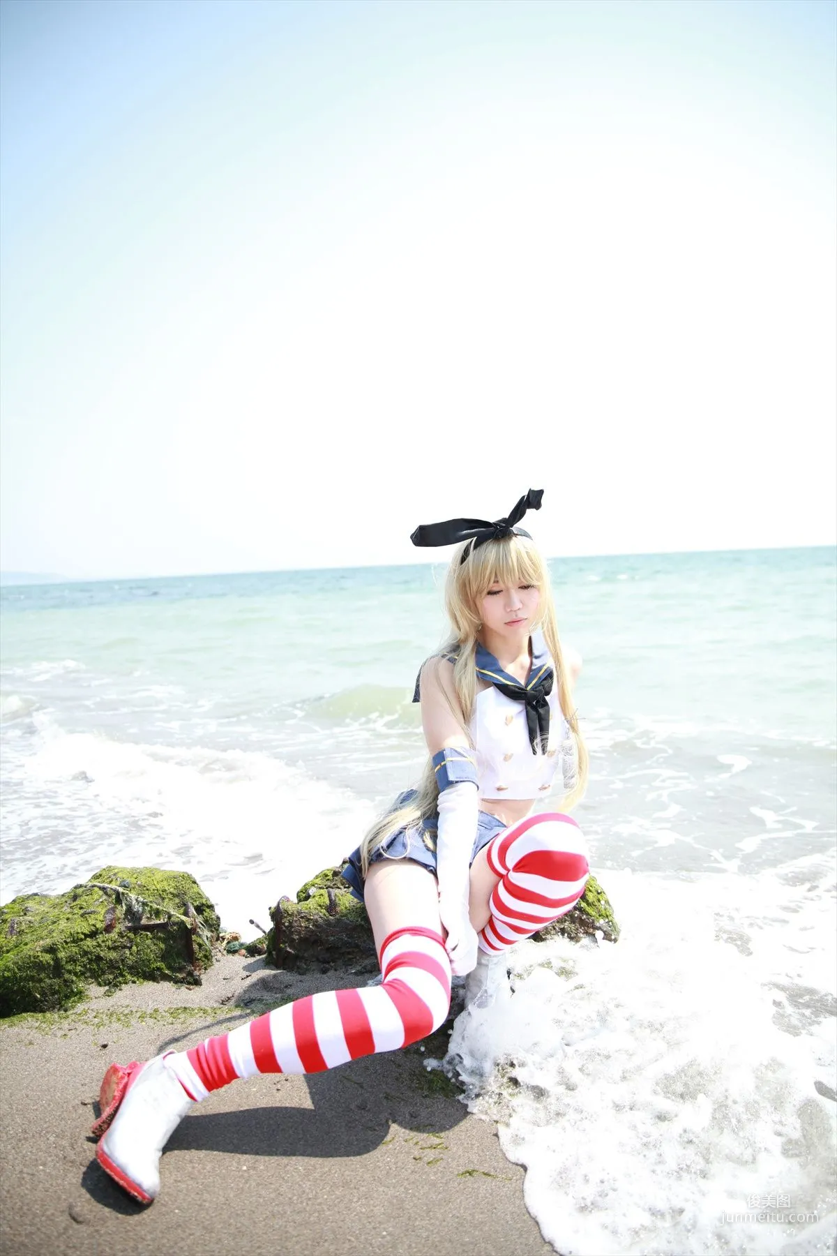 Hozaki(穂咲)《艦隊これくしょん》Shimakaze(島風) [ORANGE MANIAC] 寫真集 6
