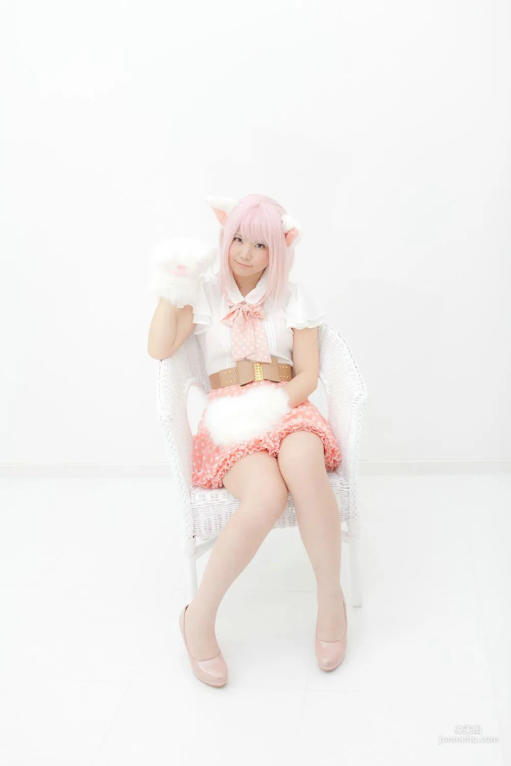 Enako(えなこ) [Enacat] Necomimi (ネコ耳)(White) 写真集1