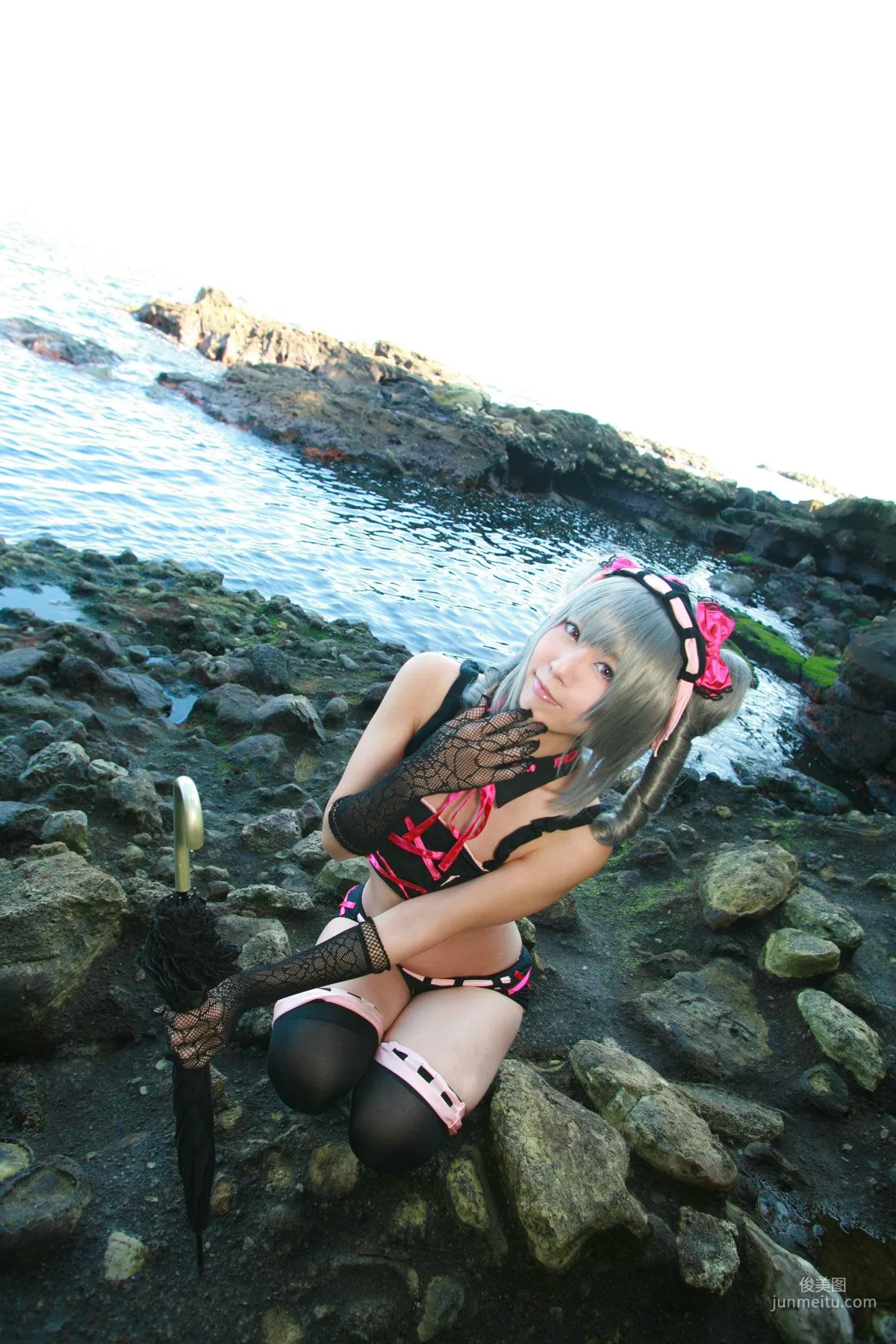 Ayane(あやね) 《Idolmaster》Kanzaki Ranko(神崎蘭子) [Wolf Fang!!] 寫真集 28