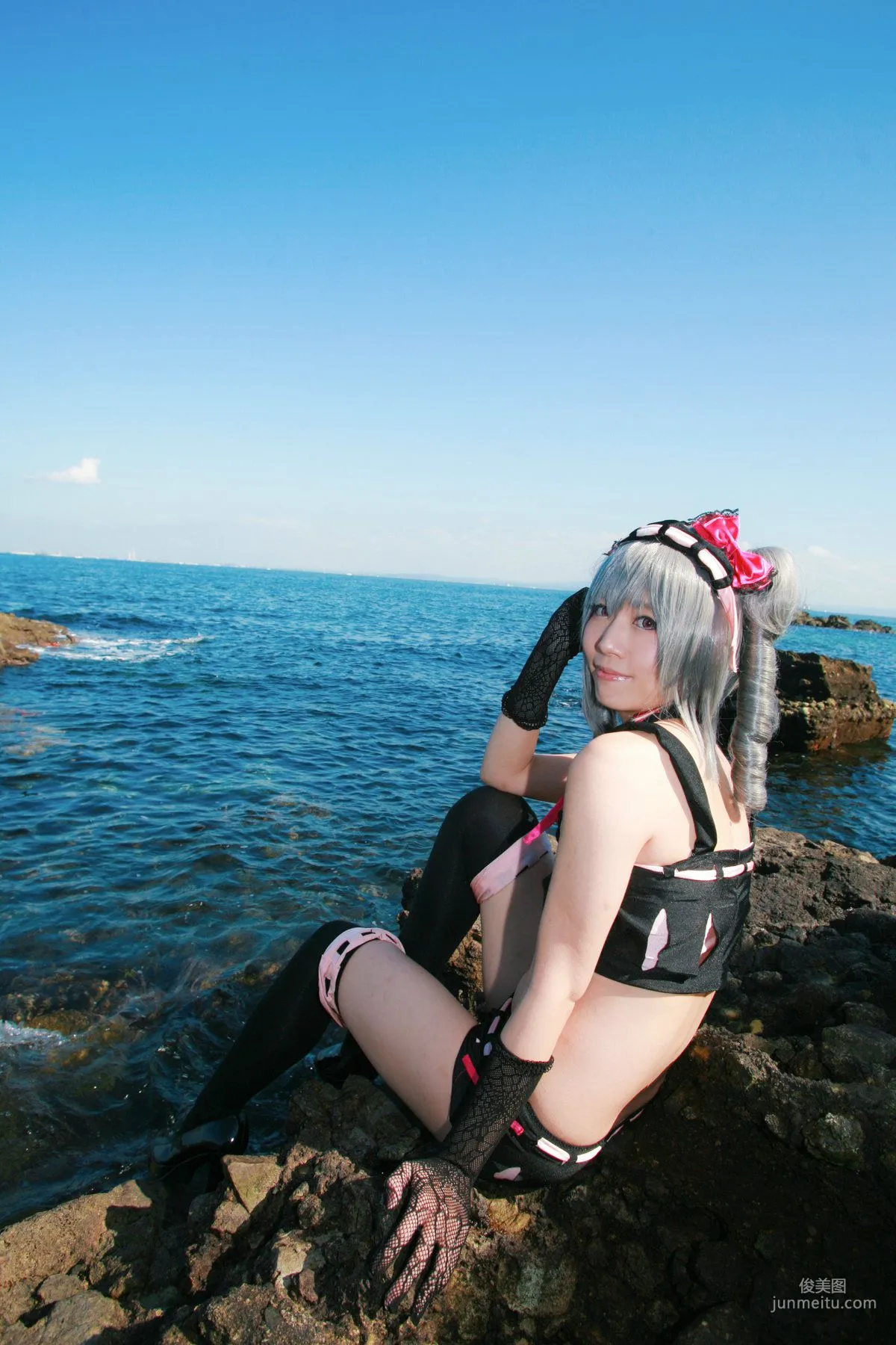 Ayane(あやね) 《Idolmaster》Kanzaki Ranko(神崎蘭子) [Wolf Fang!!] 寫真集 31