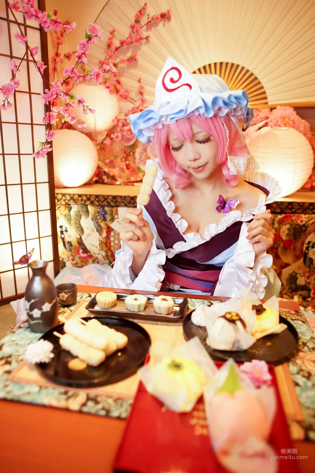 Ely 《東方Project》Saigyouji Yuyuko(西行寺幽々子) 寫真集 44