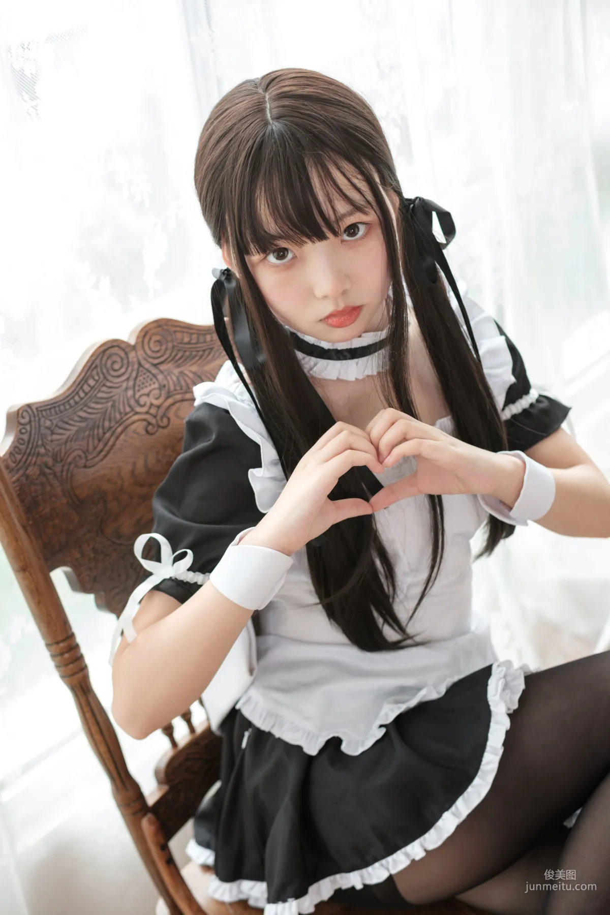 《黑丝女仆》 [森萝财团] X-030 写真集26