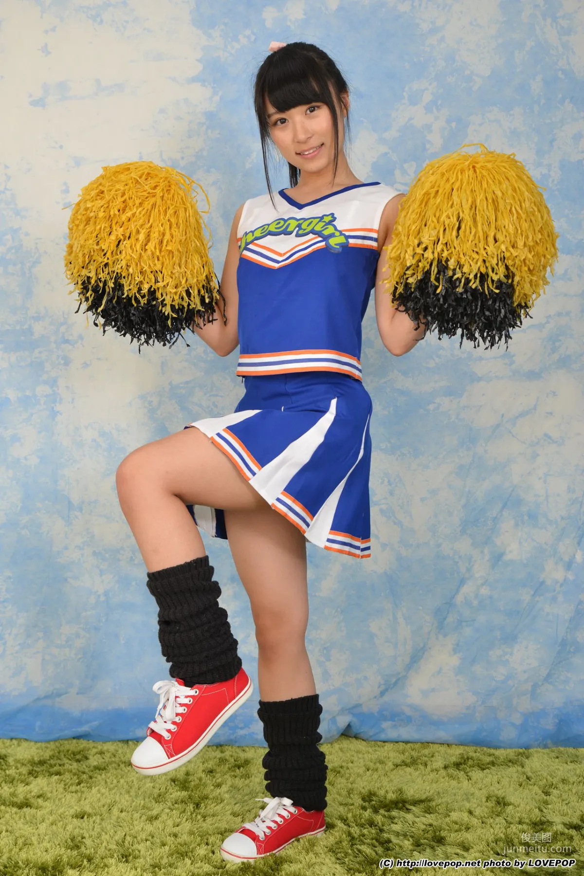 三國さらん《Cum slumber cheerleader ! - PPV》 [LOVEPOP] 寫真集 17